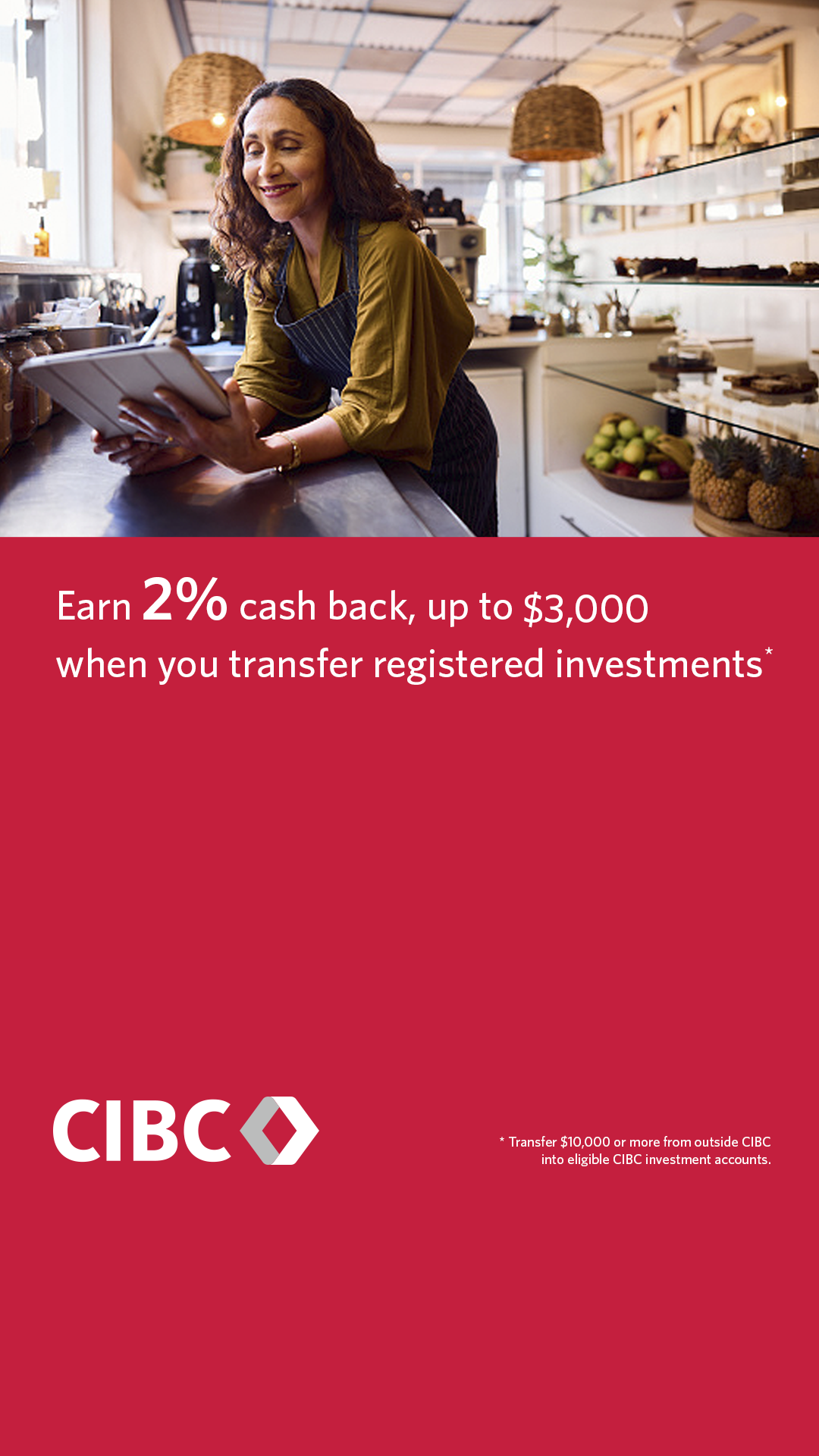 CIBC Facebook ad