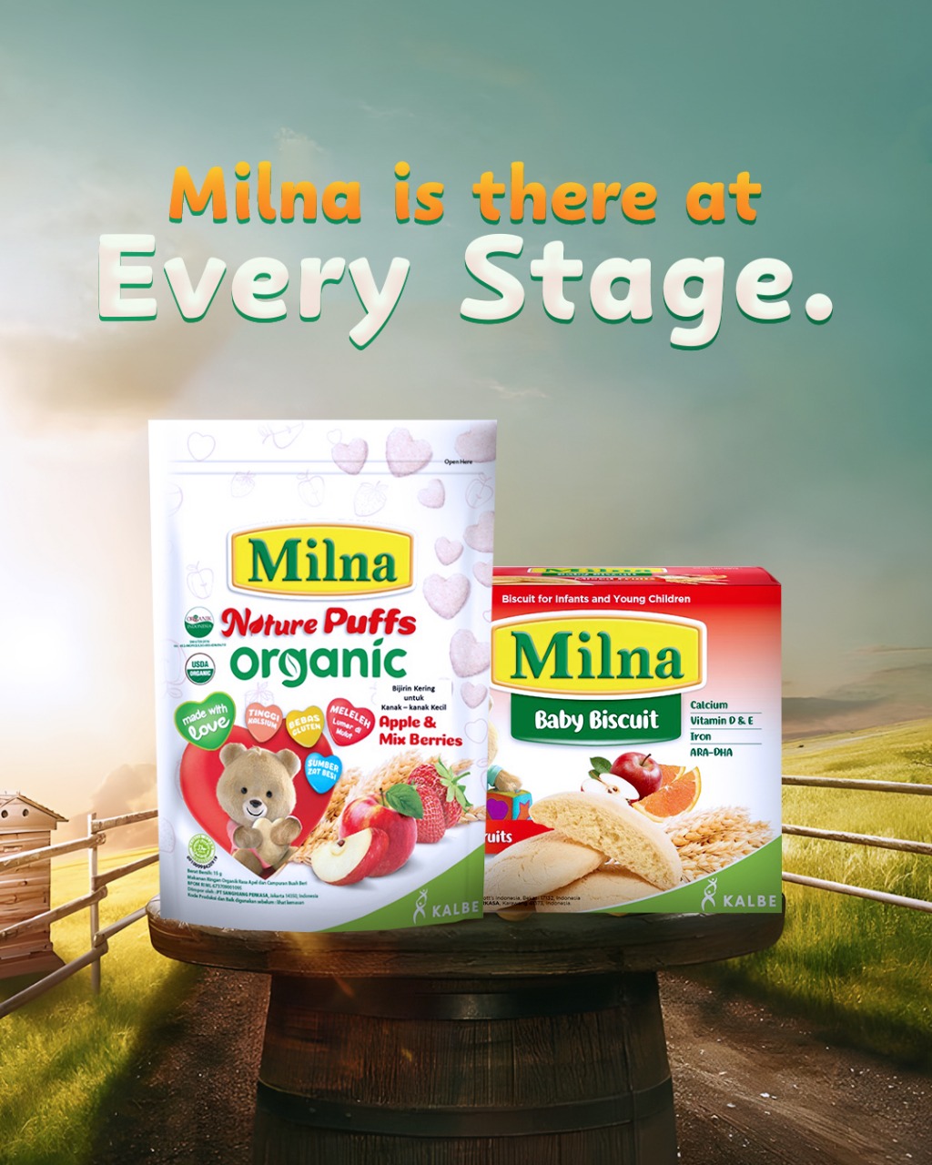 Milna Baby Nutrition Pakistan Facebook ad: Delightful Nutrition, Happy Babies: Milna Baby Biscuit and…