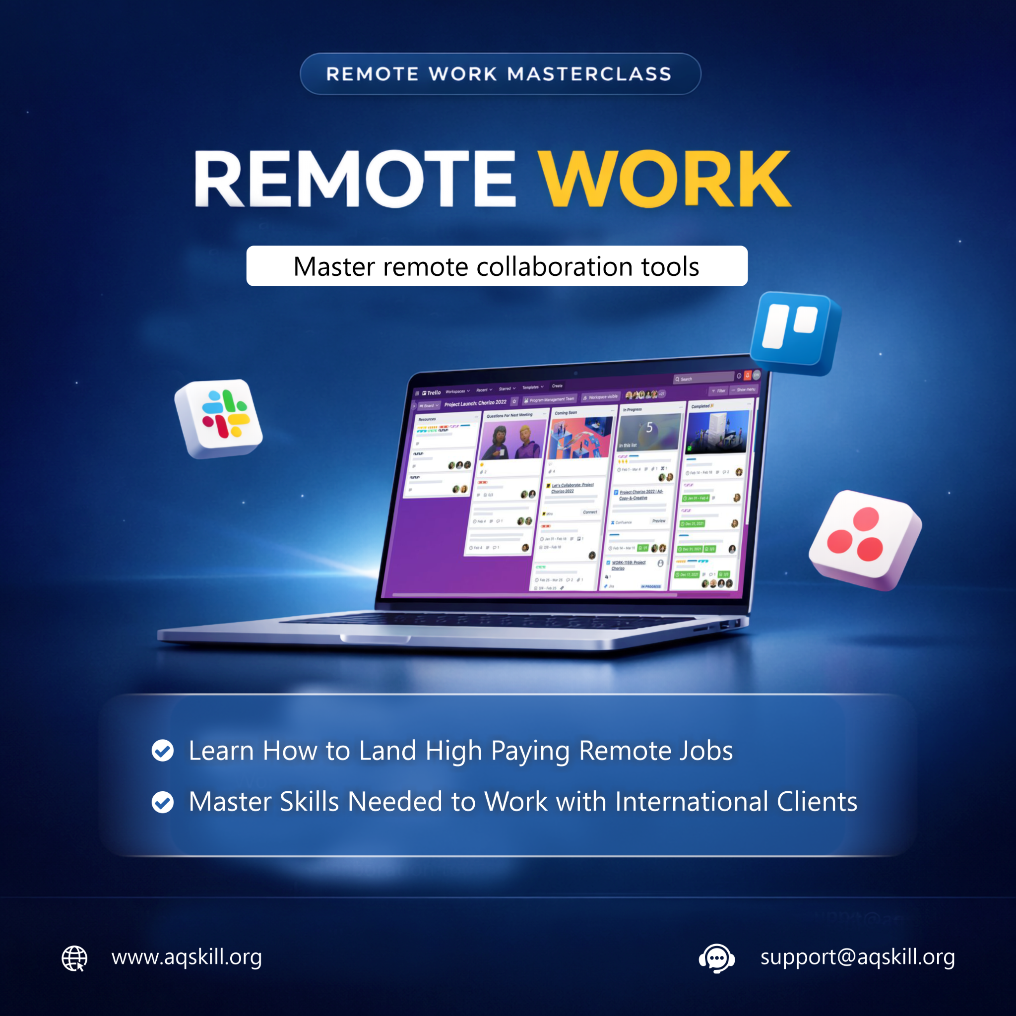 AQskill Facebook ad