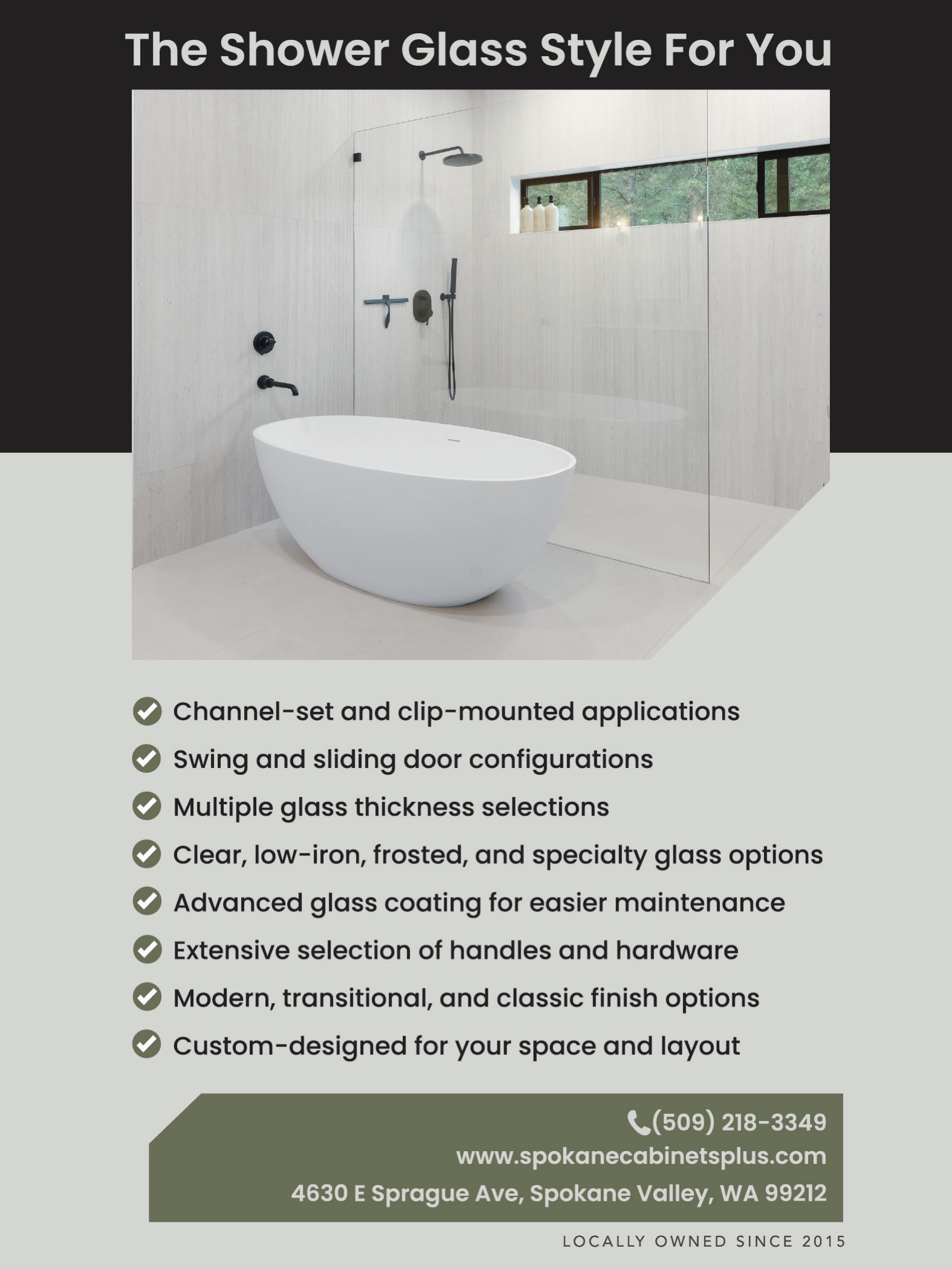 Cabinets Plus Facebook ad: We’re excited to introduce a new service at…