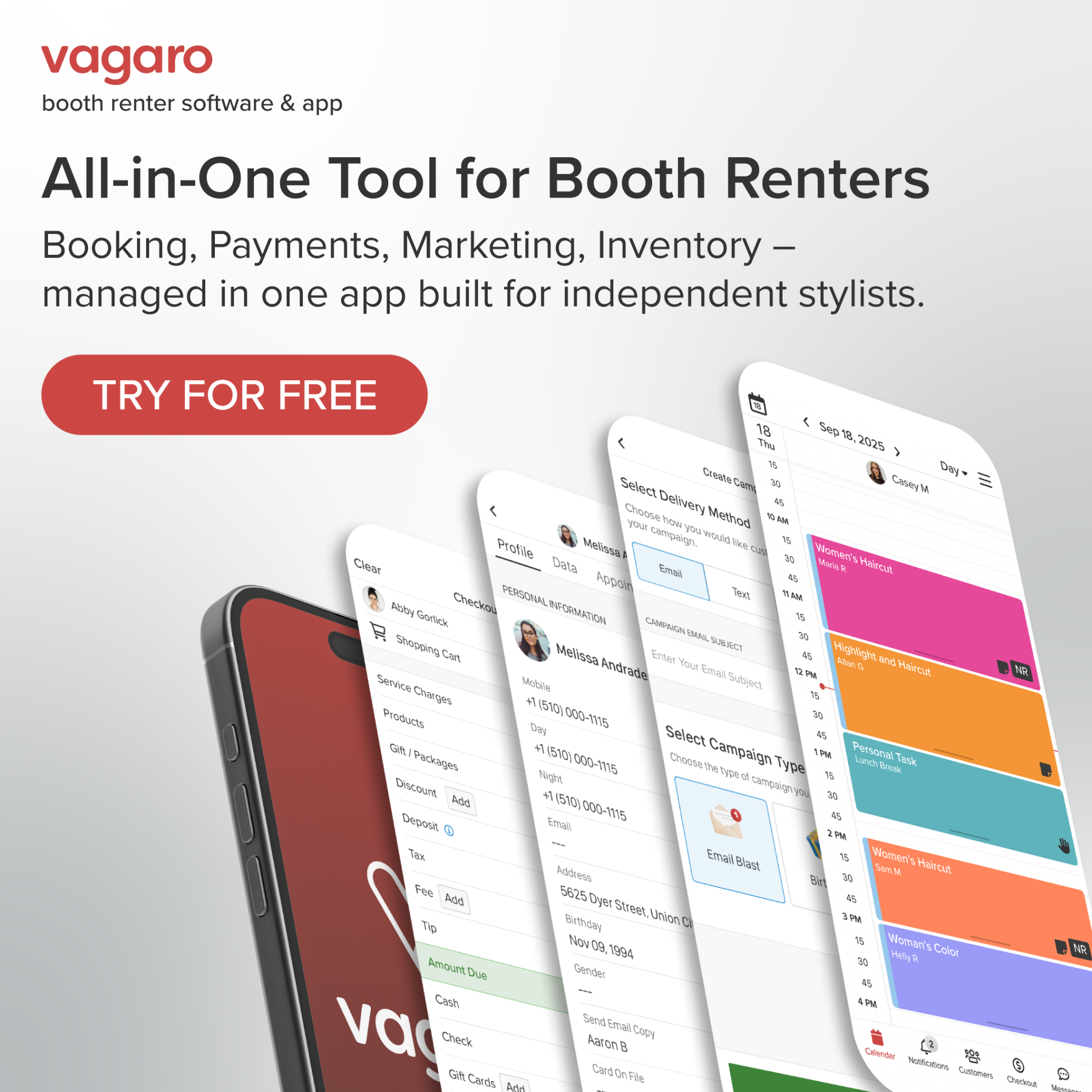 Vagaro Pro Facebook ad
