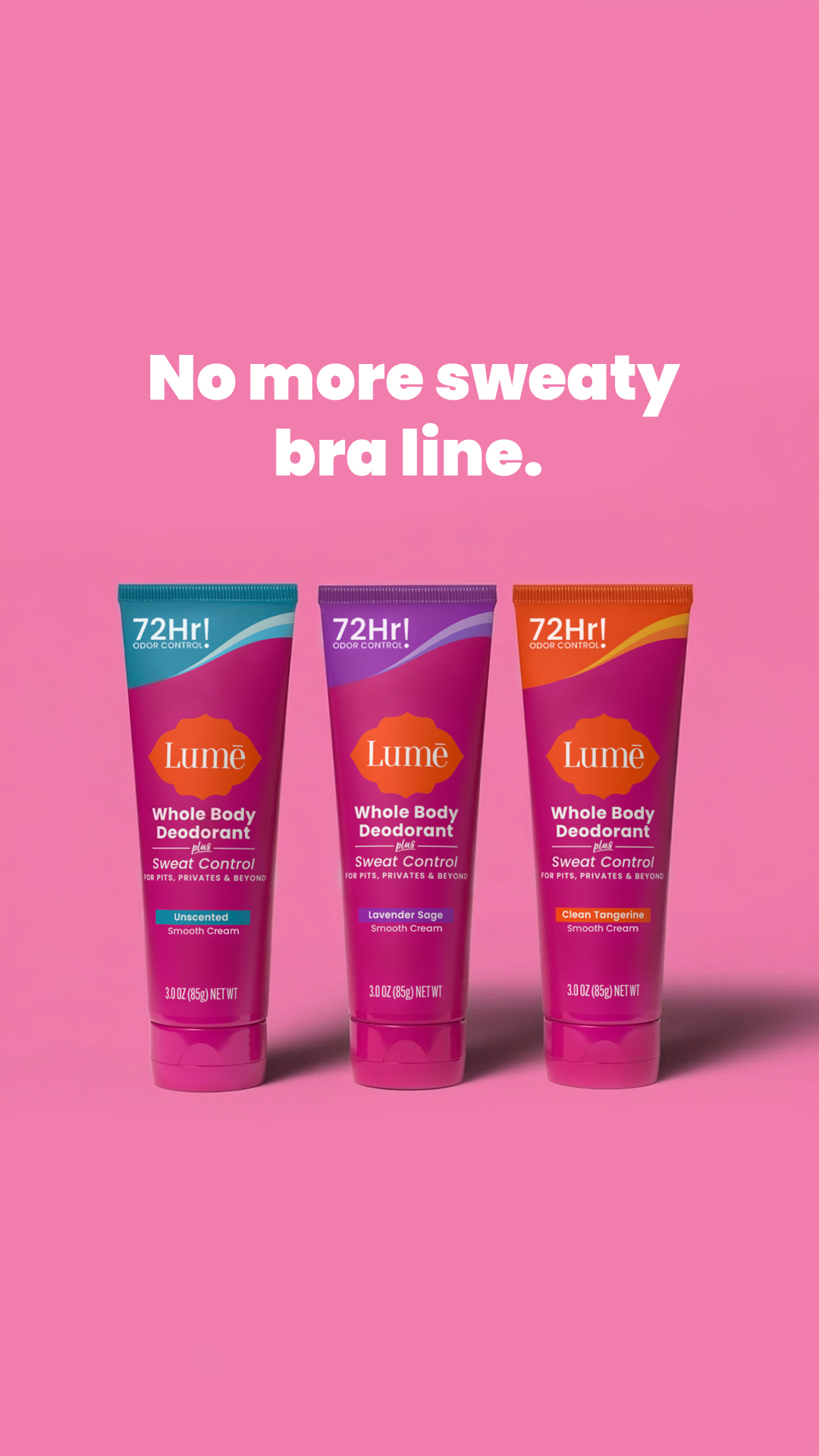 Lume Deodorant Facebook ad