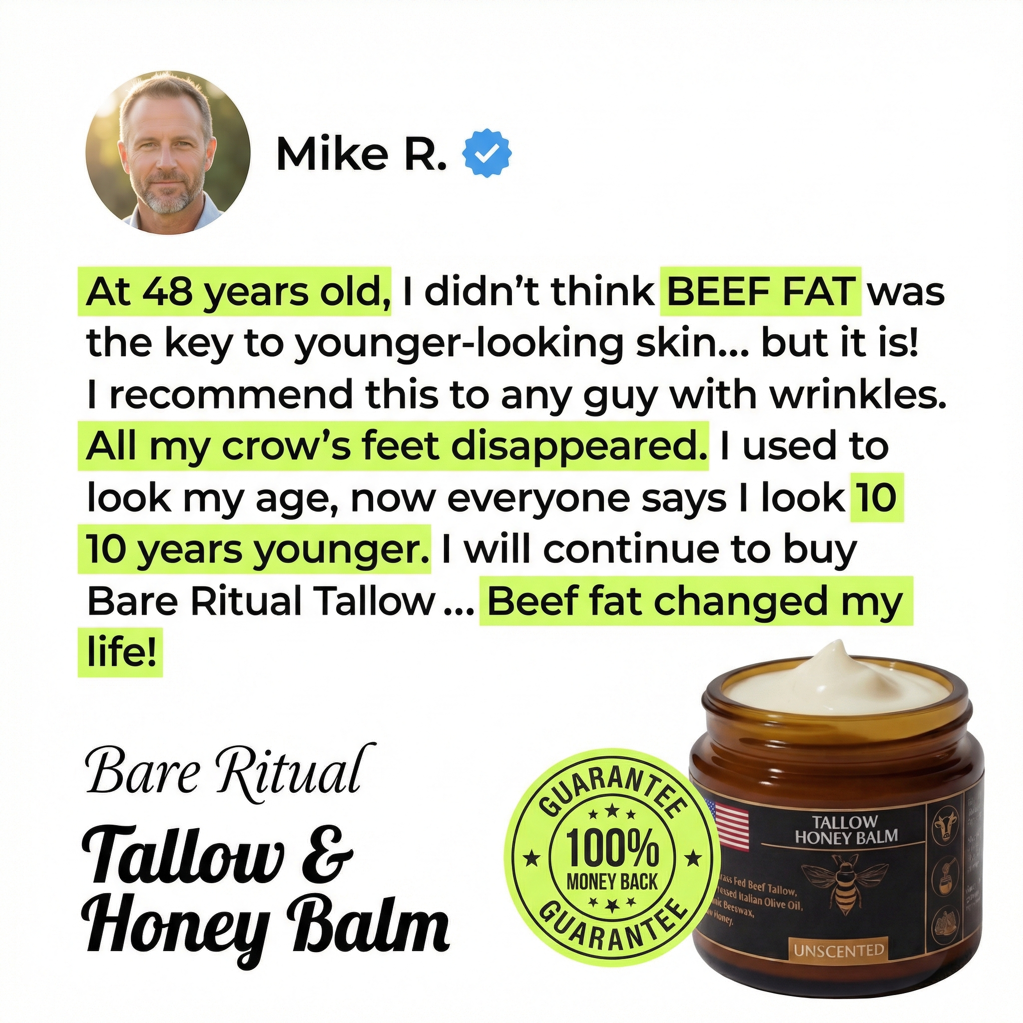 Bare Ritual Facebook ad