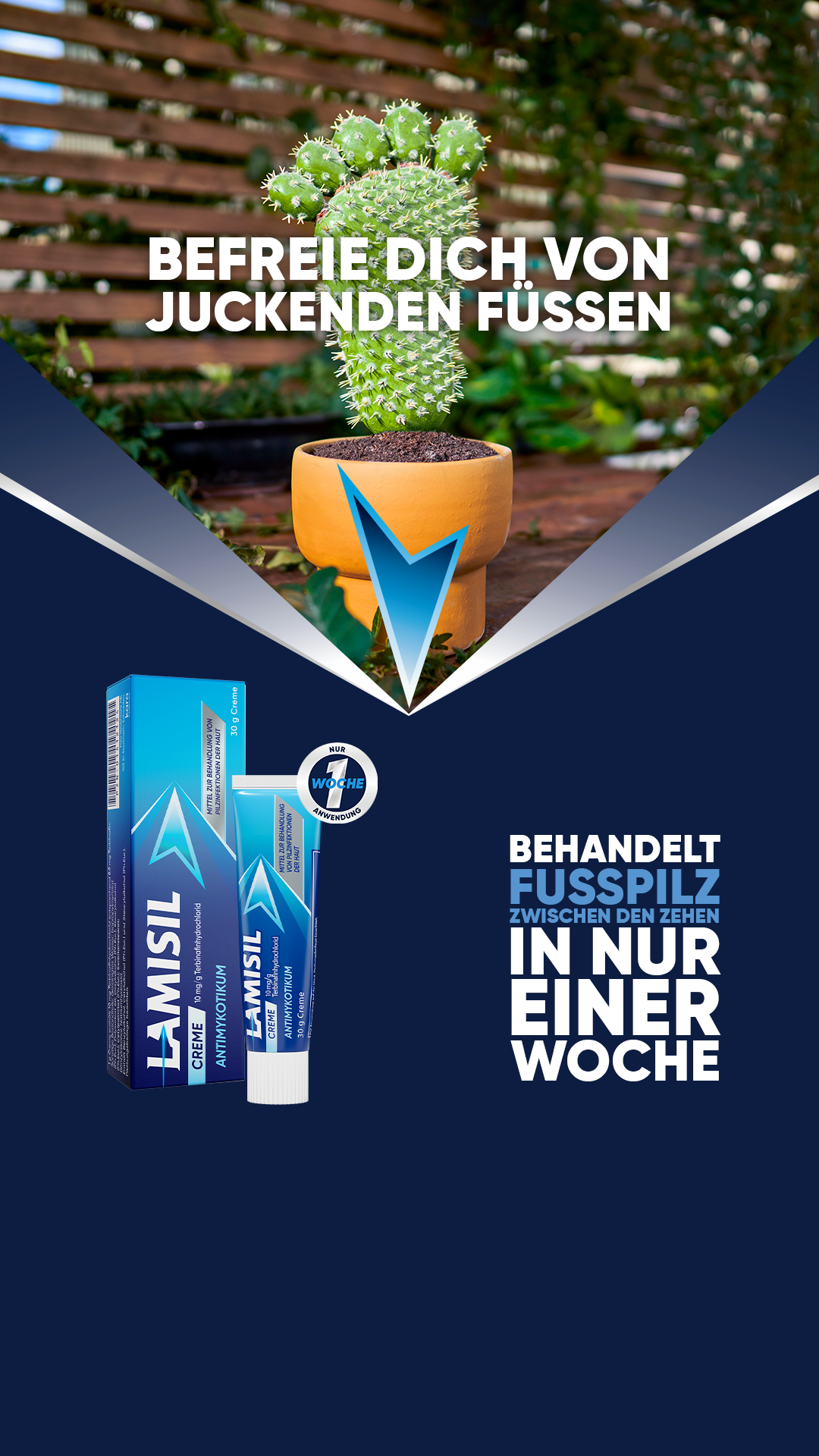 Lamisil Deutschland Facebook ad from Apr 1, 2026