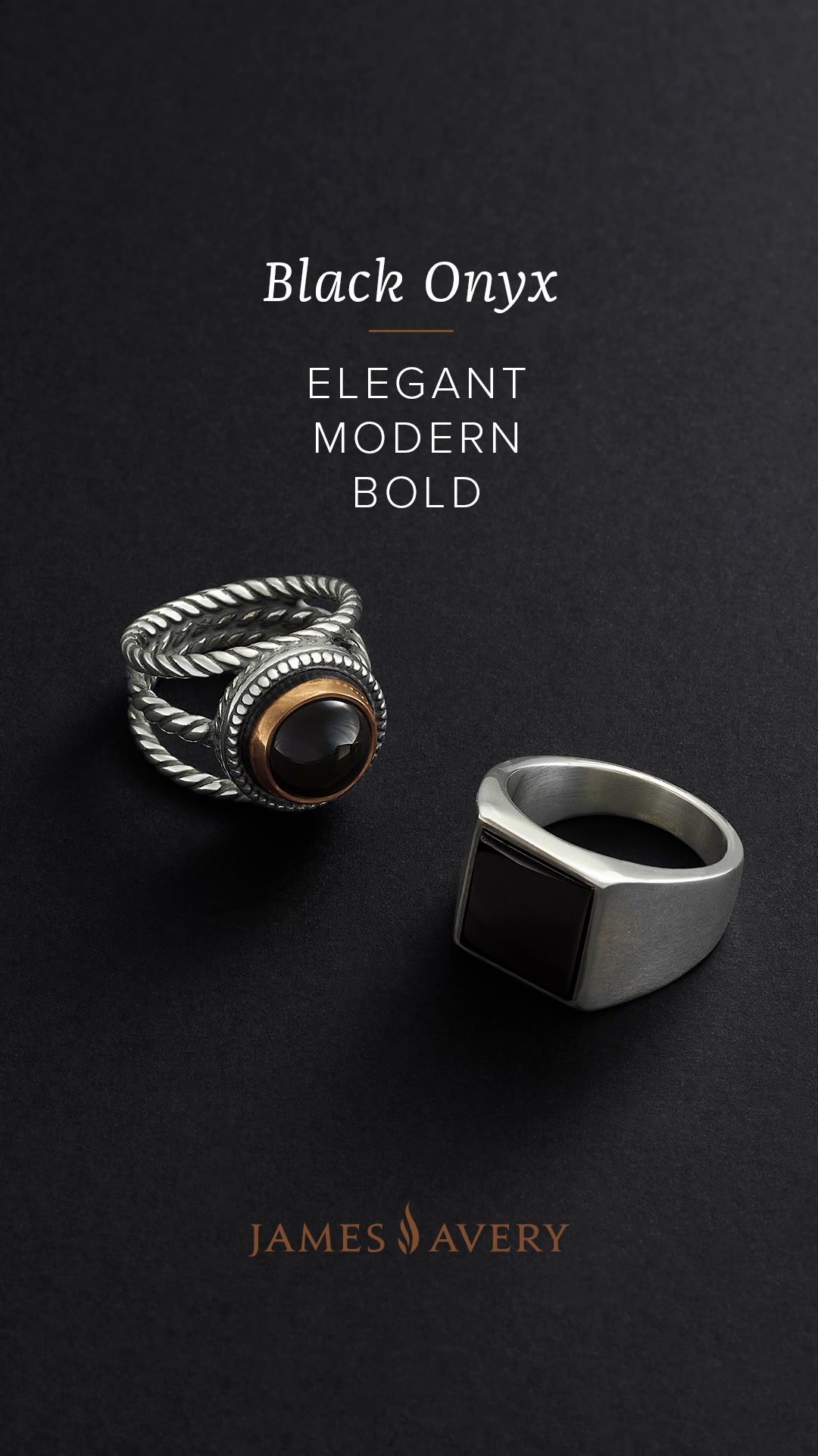 James Avery Artisan Jewelry Facebook ad: For a touch of modern elegance.