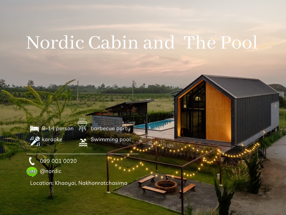 Nordic Cabin and The Pool Facebook ad: Nordic Cabin and The Pool