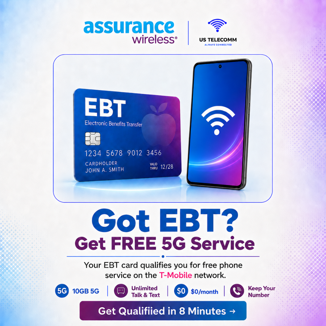 US Telecomm Facebook ad: Free Cell Phone Service Today