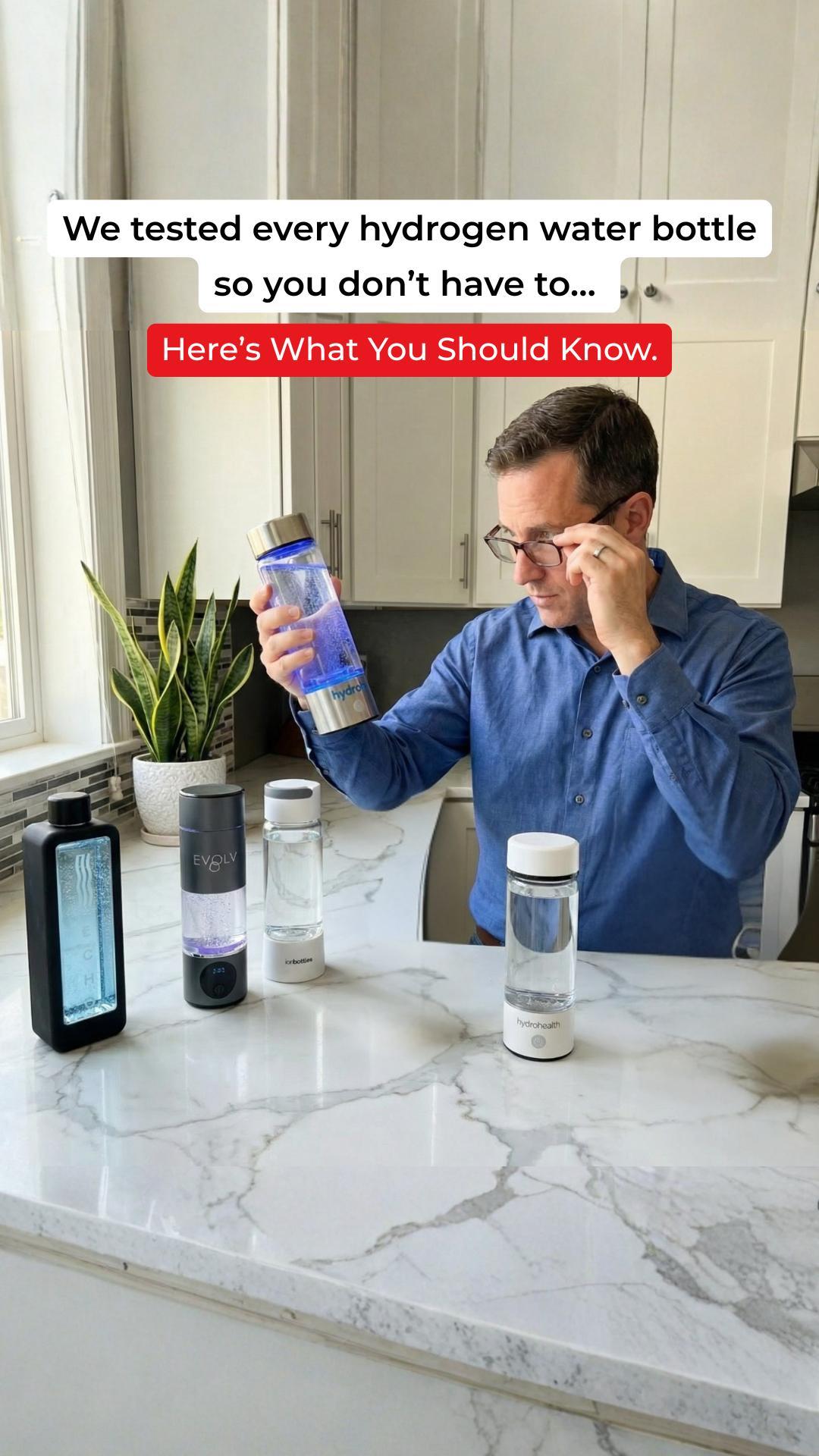The Hydrogen Water Magazine Facebook ad