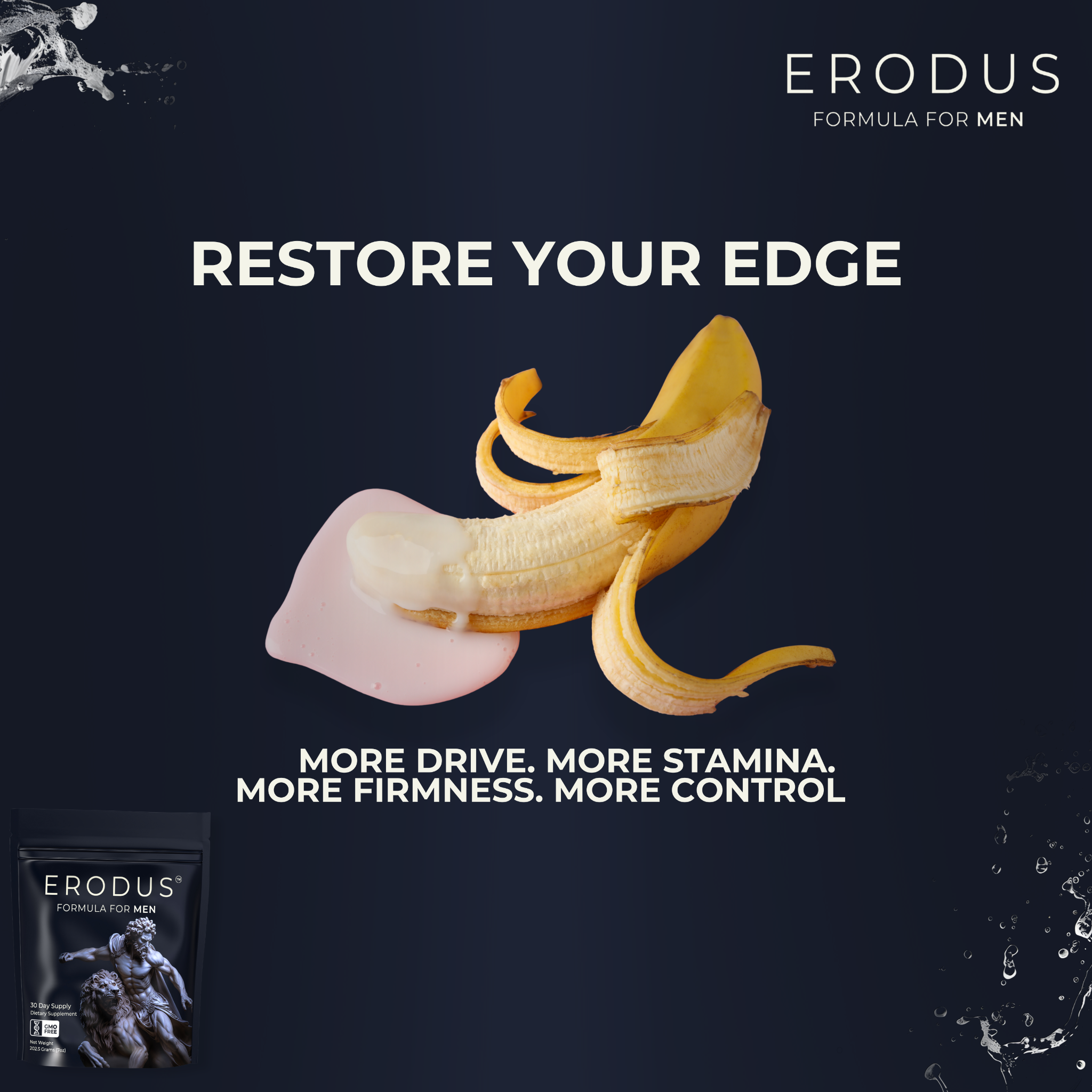 Erodus Formula For Men Facebook ad