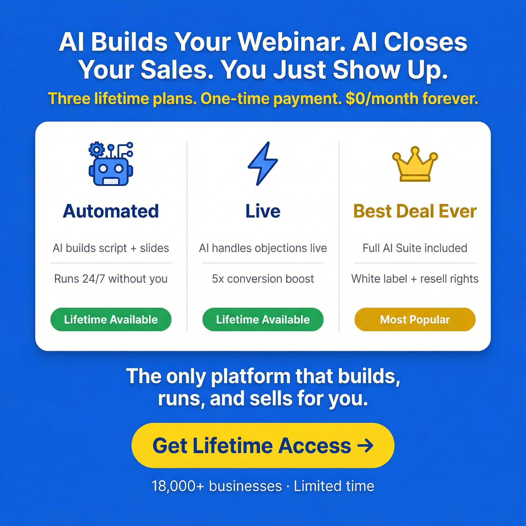 WebinarKit Facebook ad