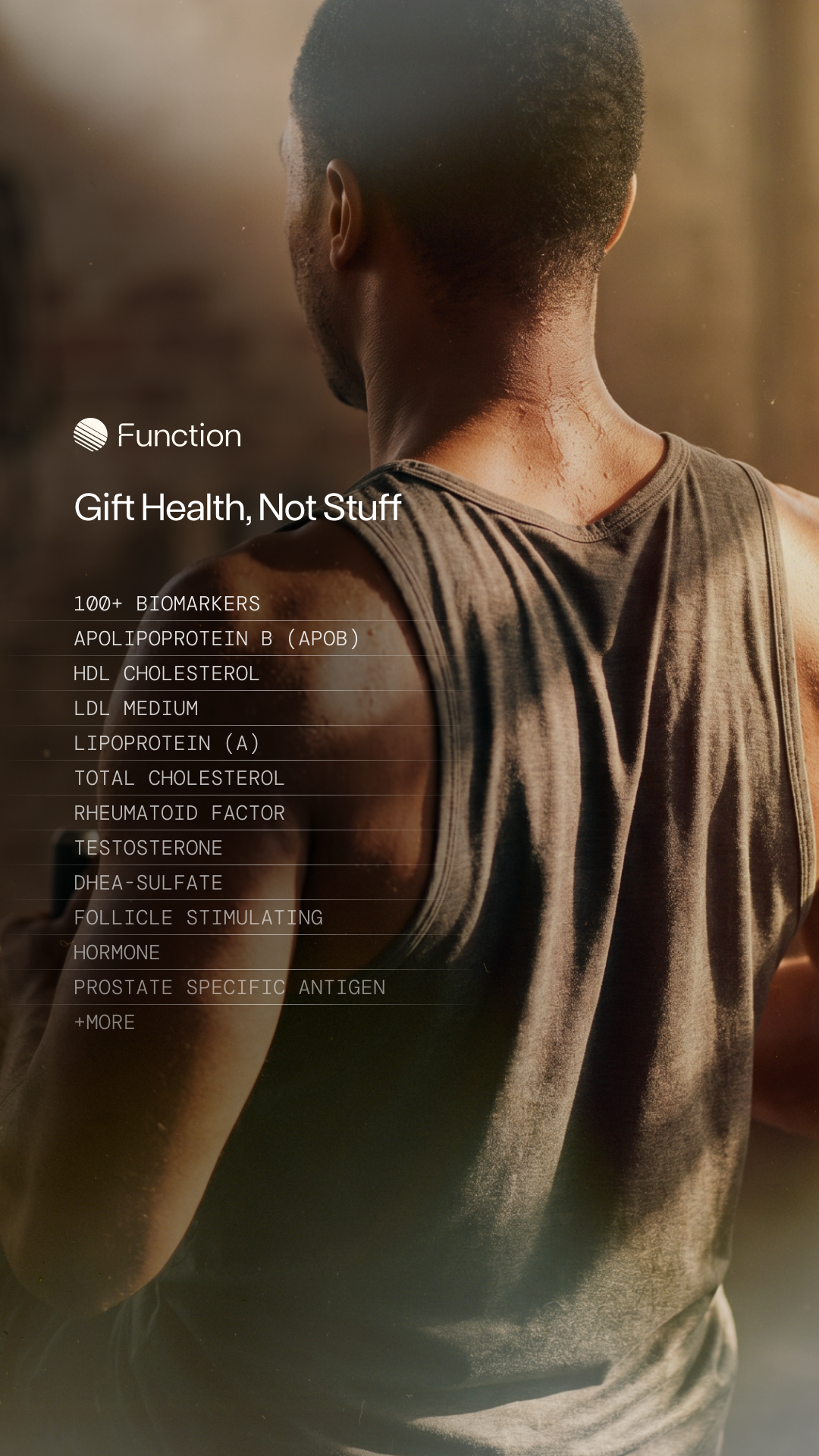Function Health Facebook ad