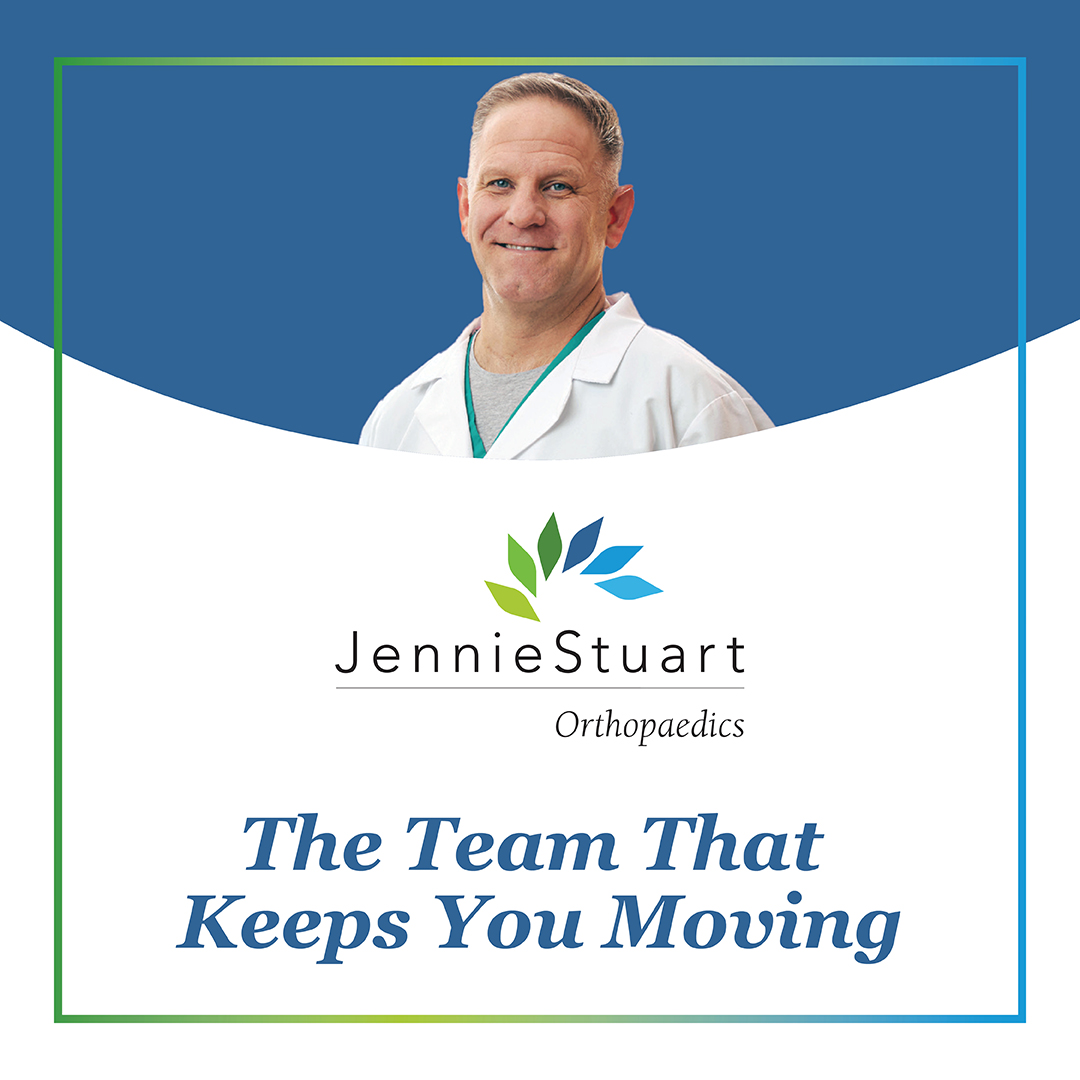 Jennie Stuart Health Facebook ad: Orthopaedic Services - Jennie Stuart Health