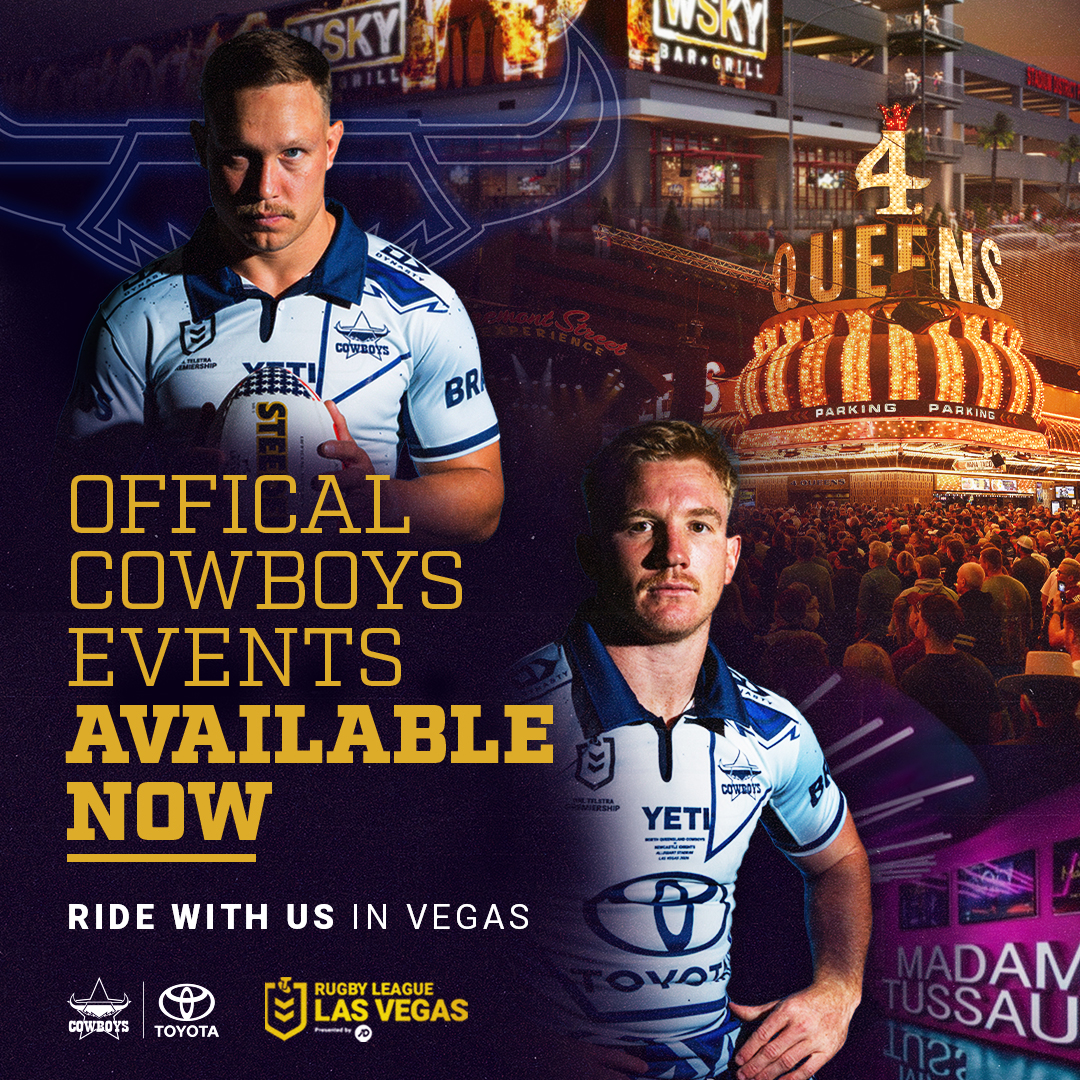 North Queensland Toyota Cowboys Facebook ad: Ride with us!