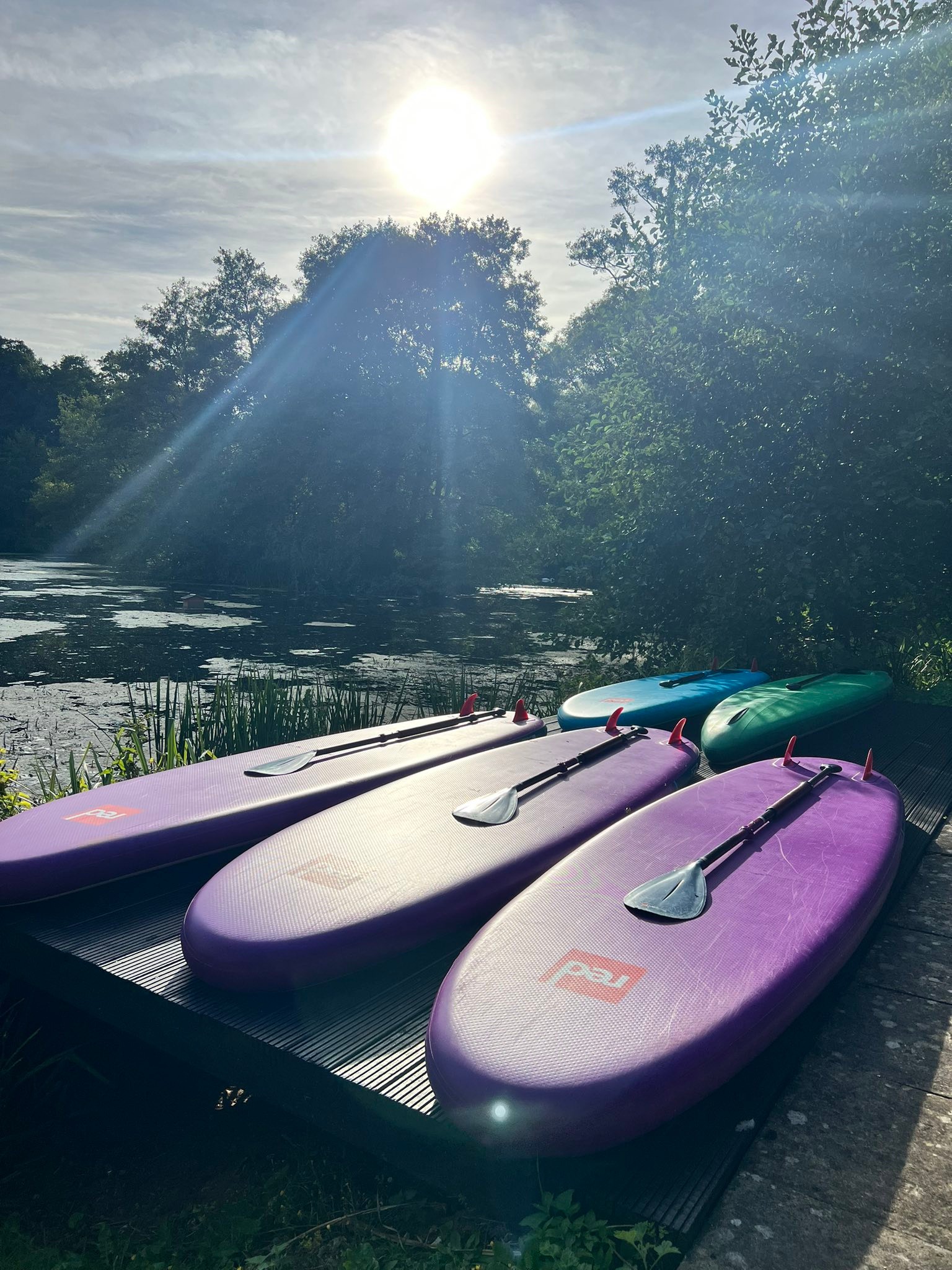 Suffolk paddle board lessons and hire Facebook ad: LESSONS THIS YEAR!