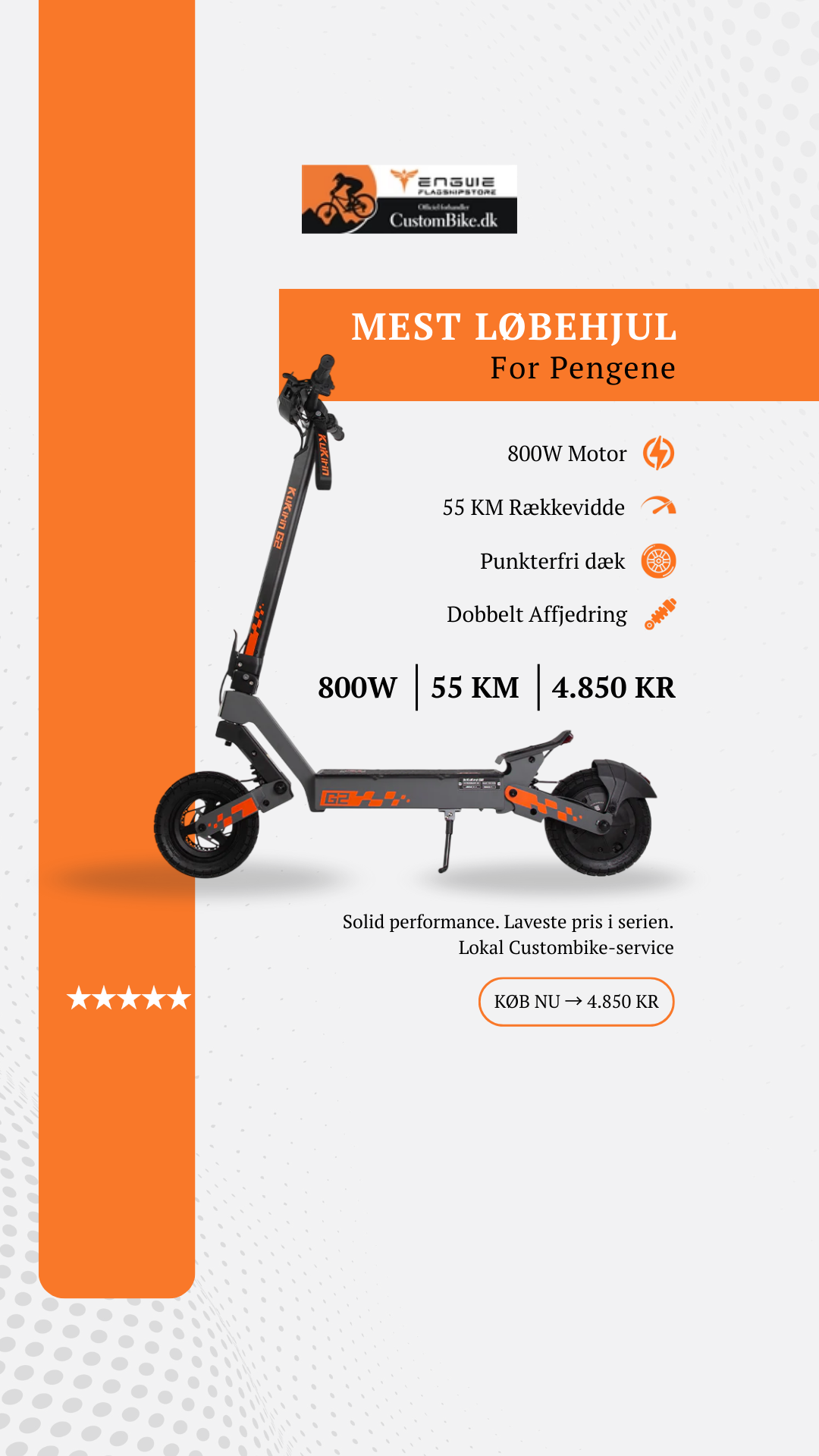 Custombike Facebook ad