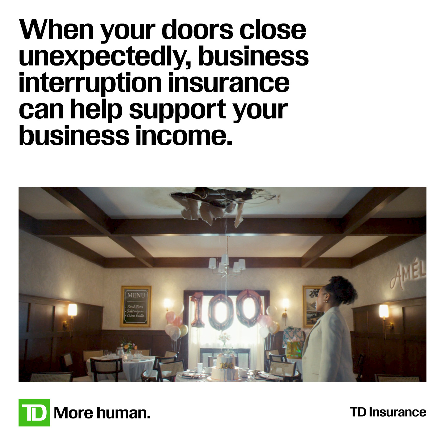 TD Insurance Facebook ad