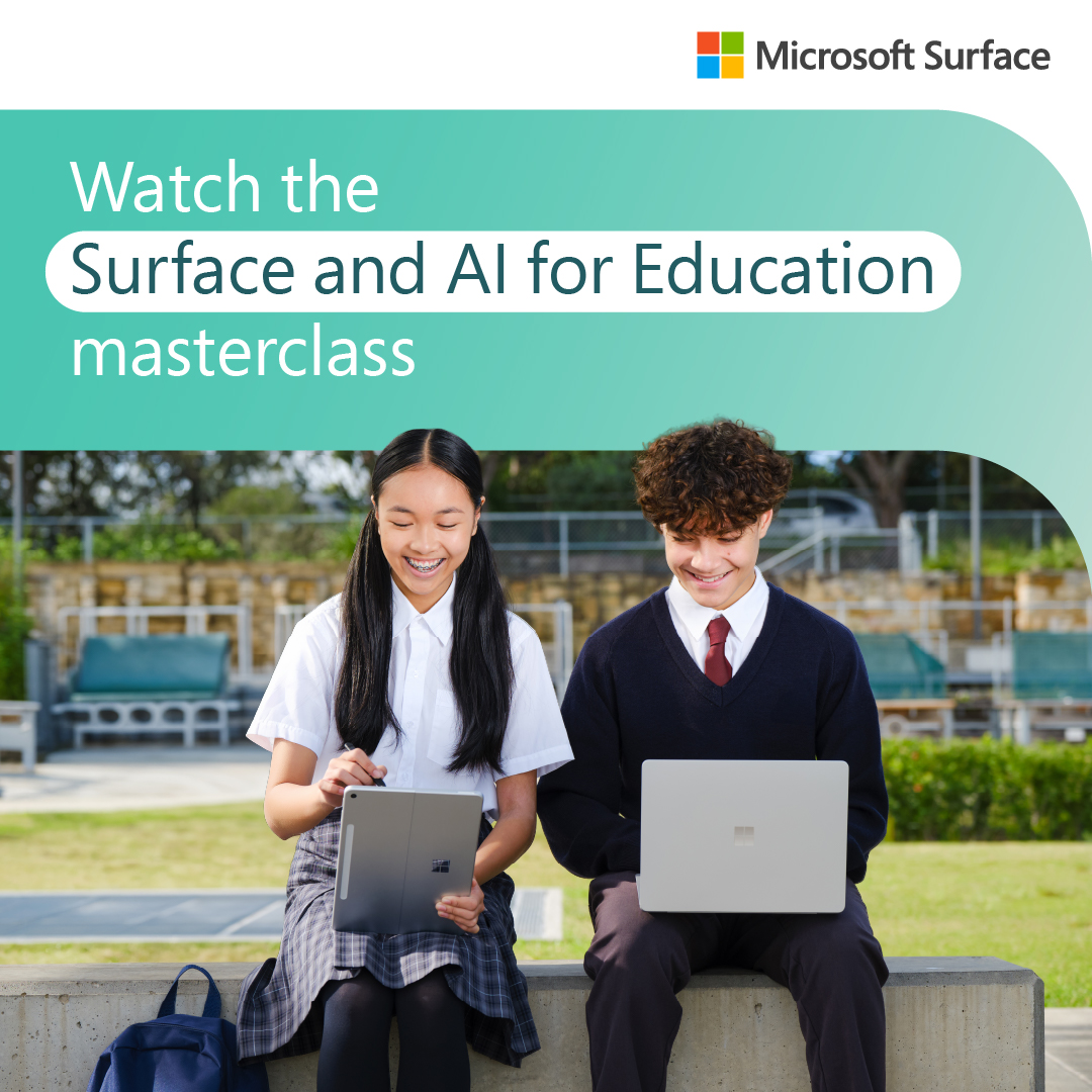 Microsoft Australia Education Facebook ad