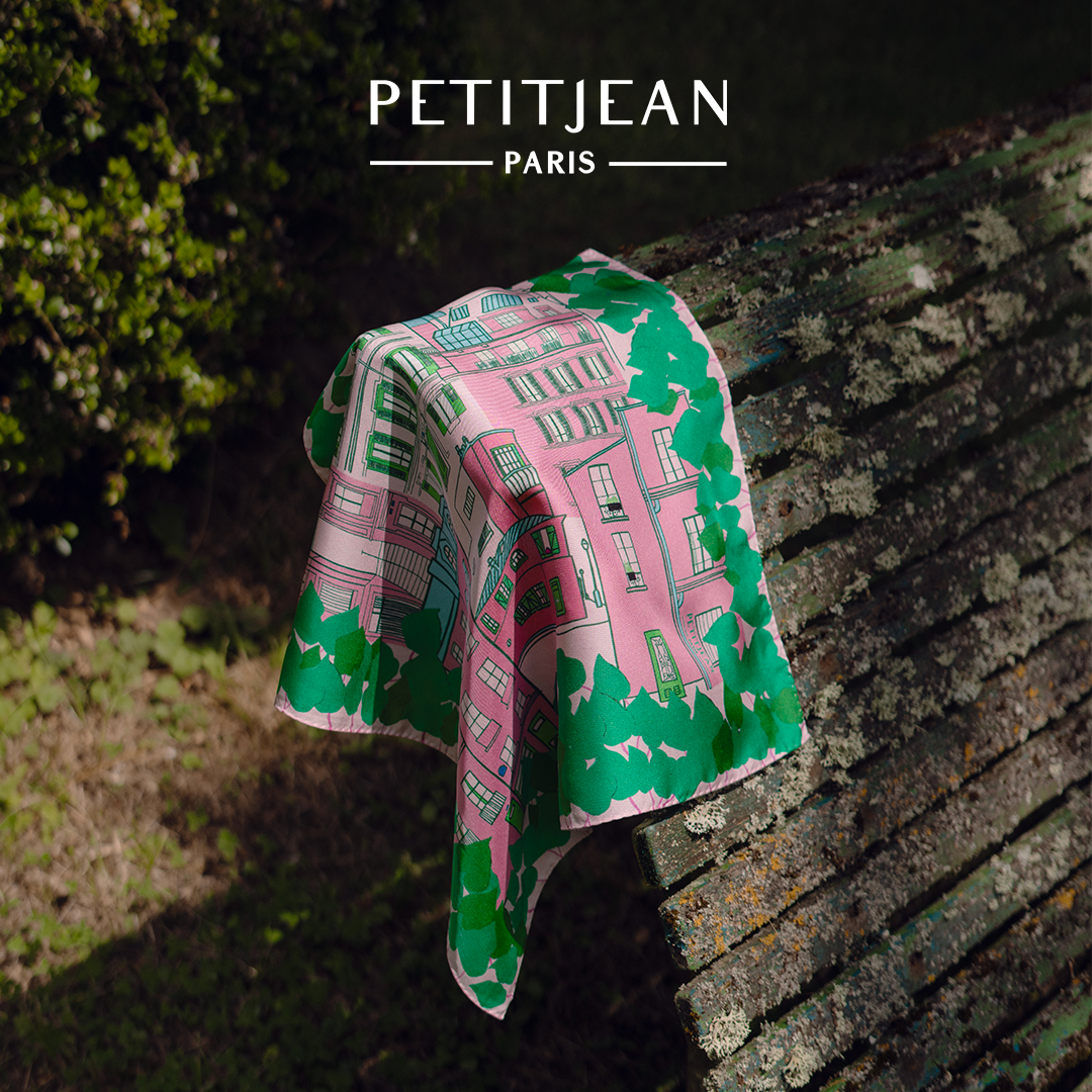 Petitjean Paris Facebook ad: Contes de soie