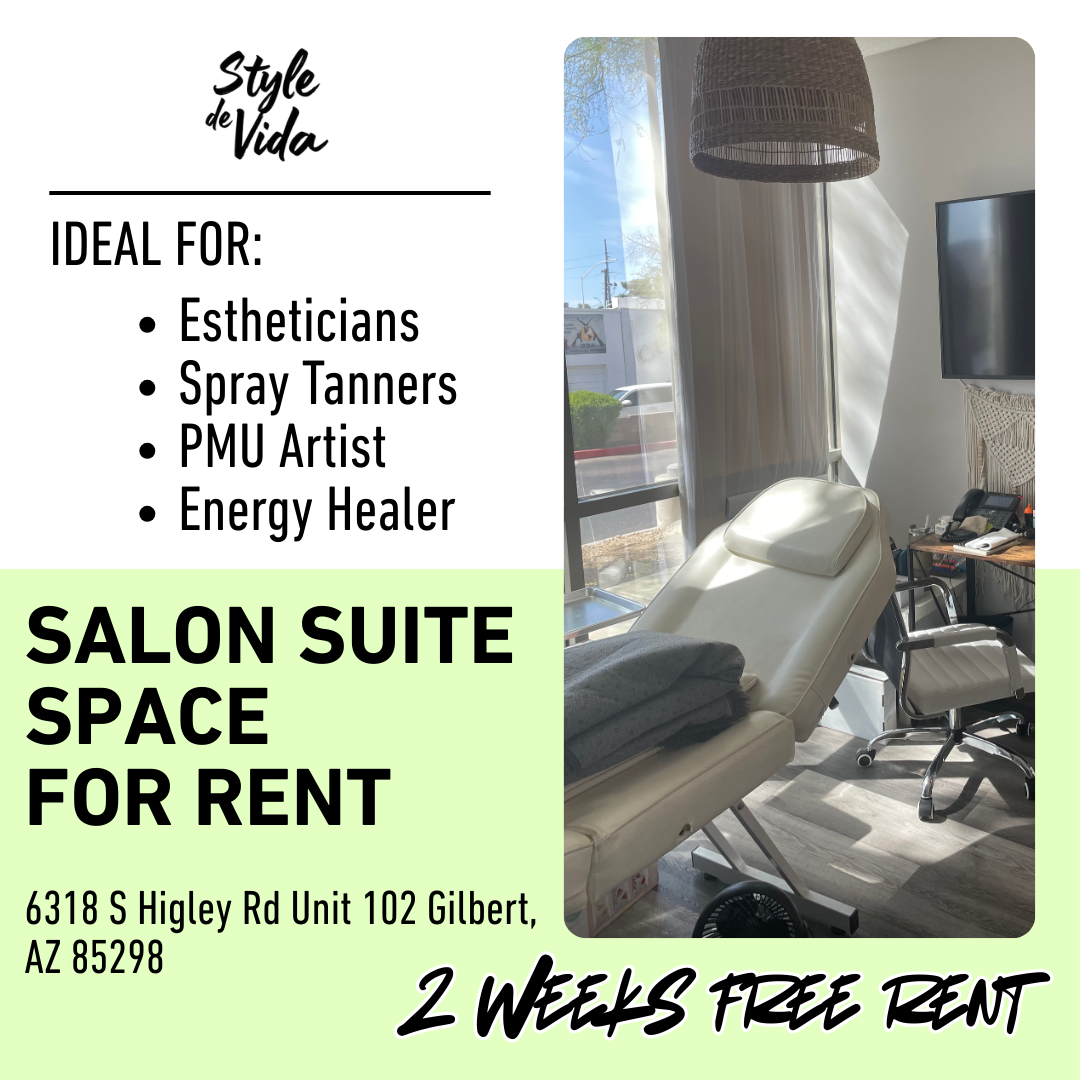 Style de Vida Salon Suites Facebook ad: Keep 100% of Your Service Income
