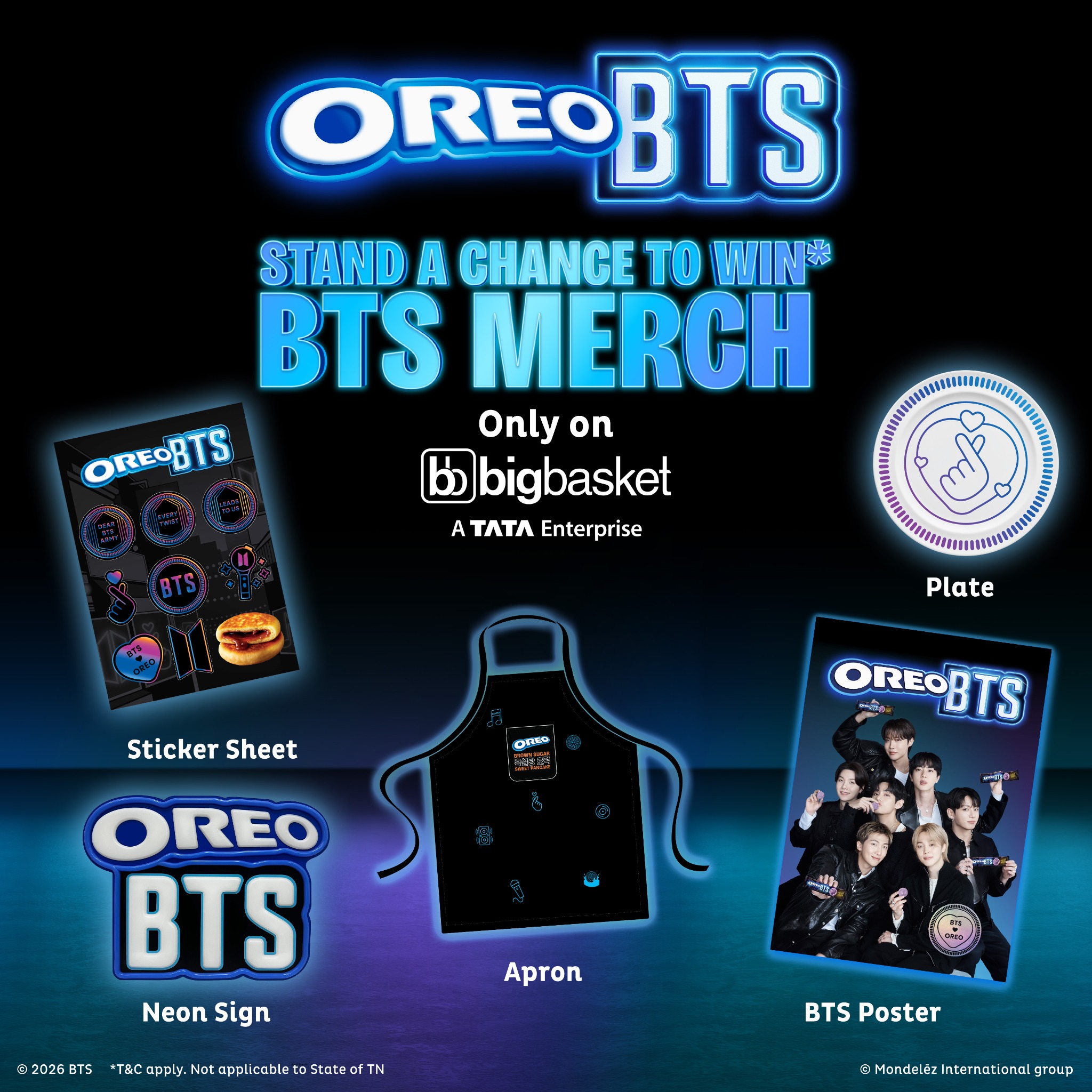 OREO Facebook ad: Enter for a chance to win exclusive prizes.