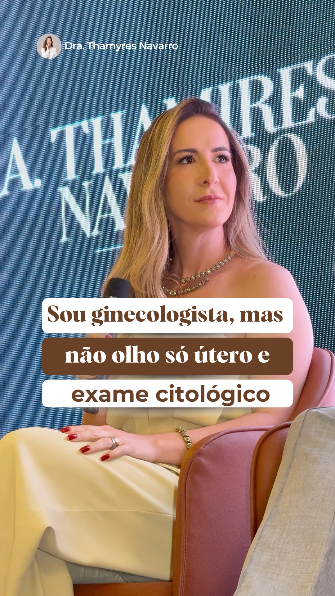 Dra. Thamyres Navarro Facebook ad: Ginecologia com medicina integrativa não vê a mulher…