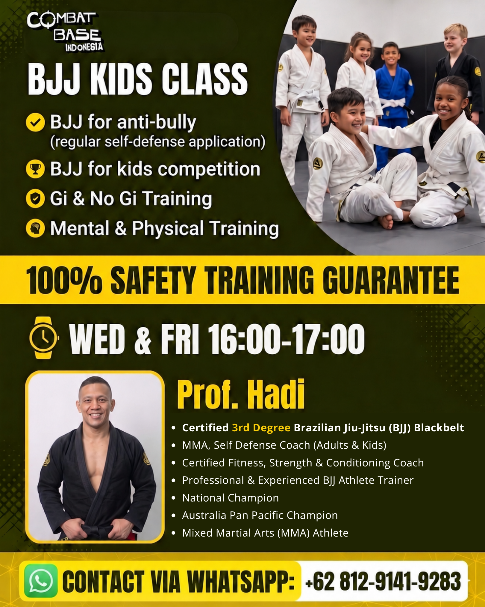 Yuri Martial Arts Gym Facebook ad