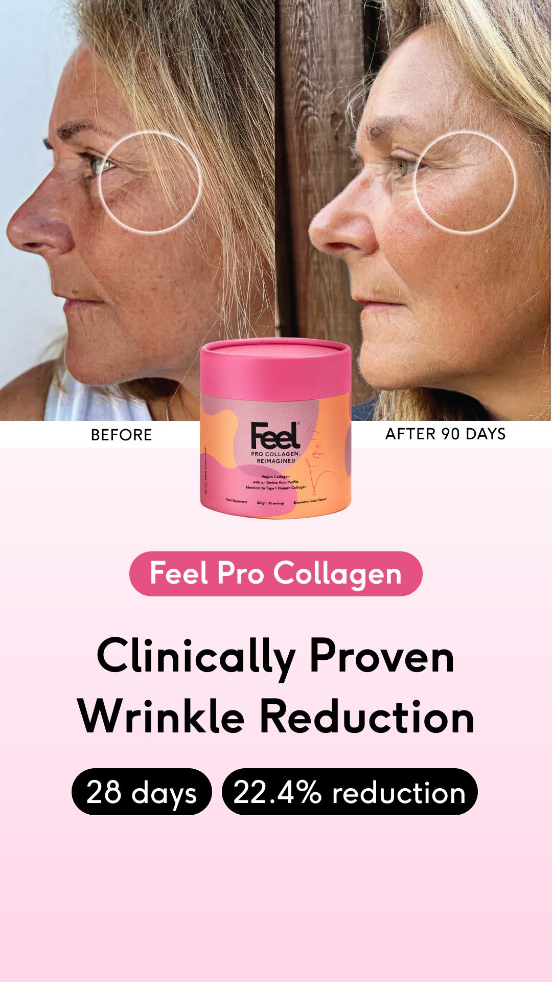 Feel Facebook ad