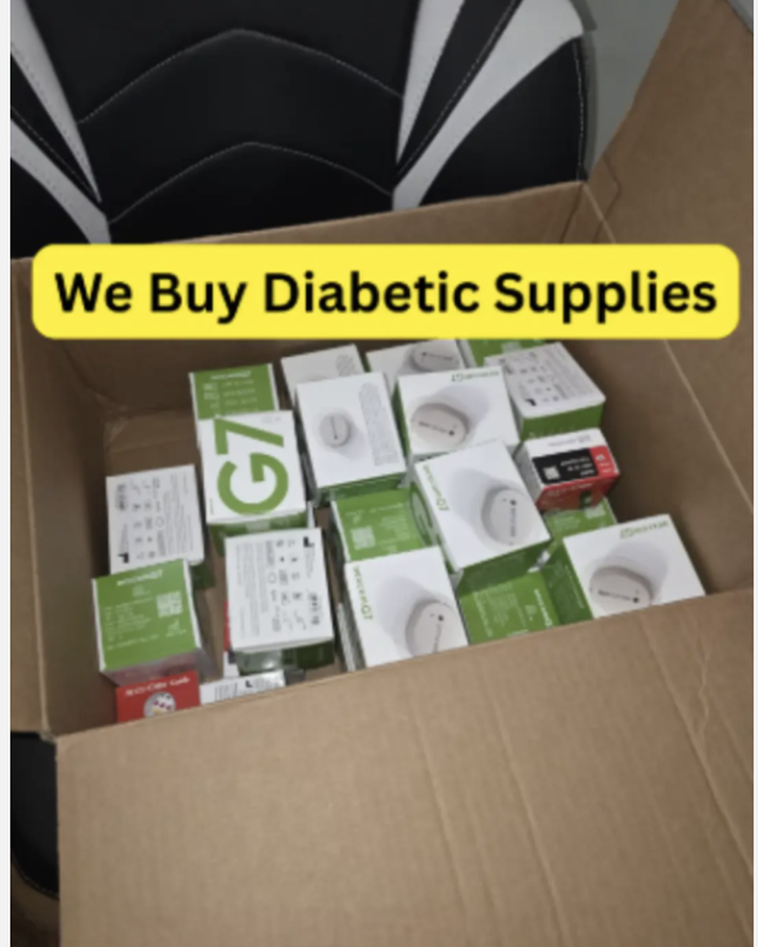 Day2DayStrips - Cash for Diabetic Supplies Facebook ad: We Buy Sealed Diabetic Supplies!