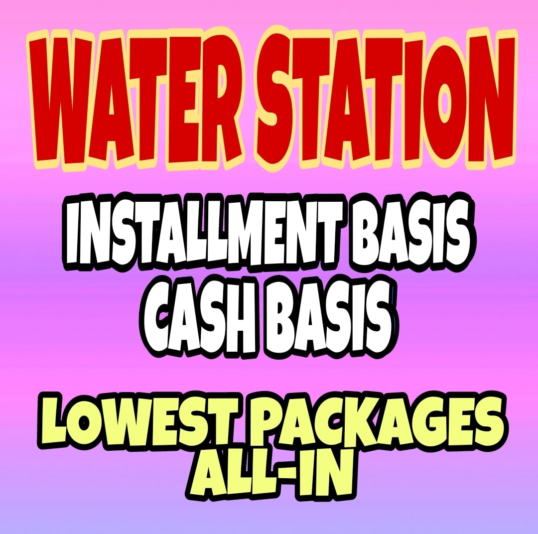 Water Station Business Packages Facebook ad