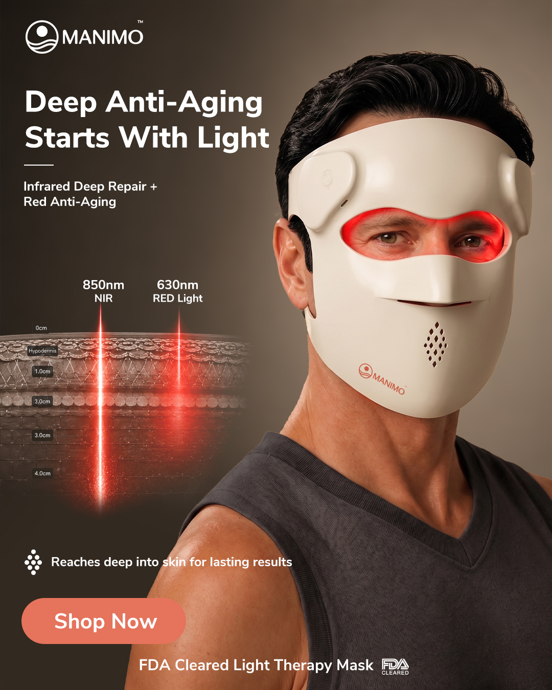 Manimo Facebook ad