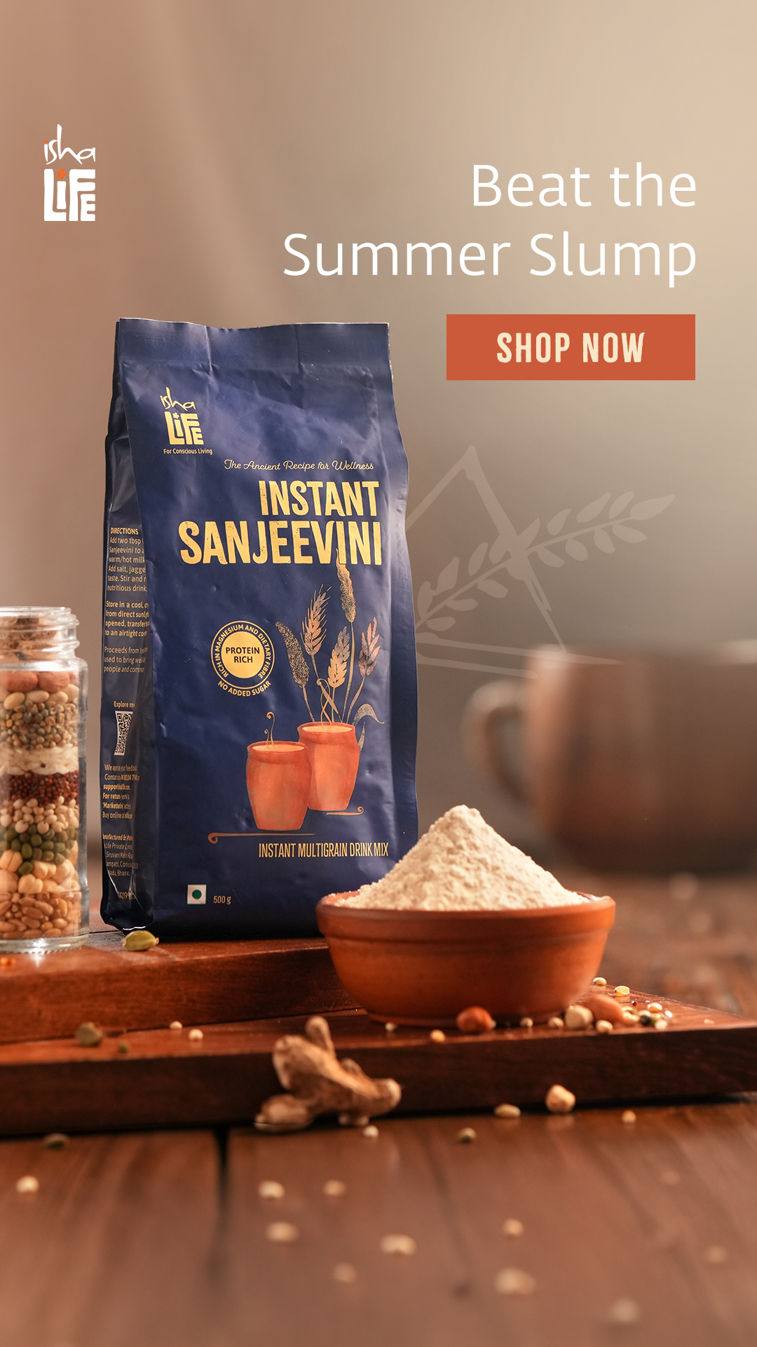 Isha Life Facebook ad