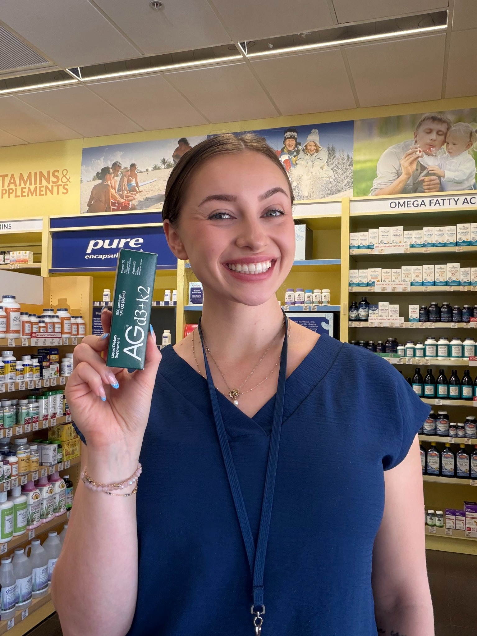 The Vitamin Shoppe Facebook ad: Shop all AG1 with 20% Off