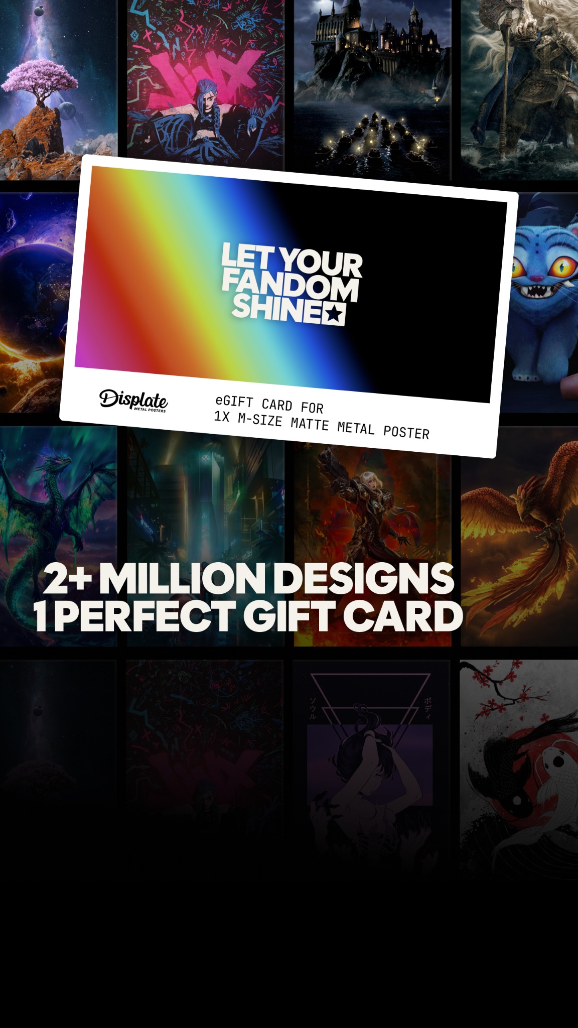 Displate Facebook ad