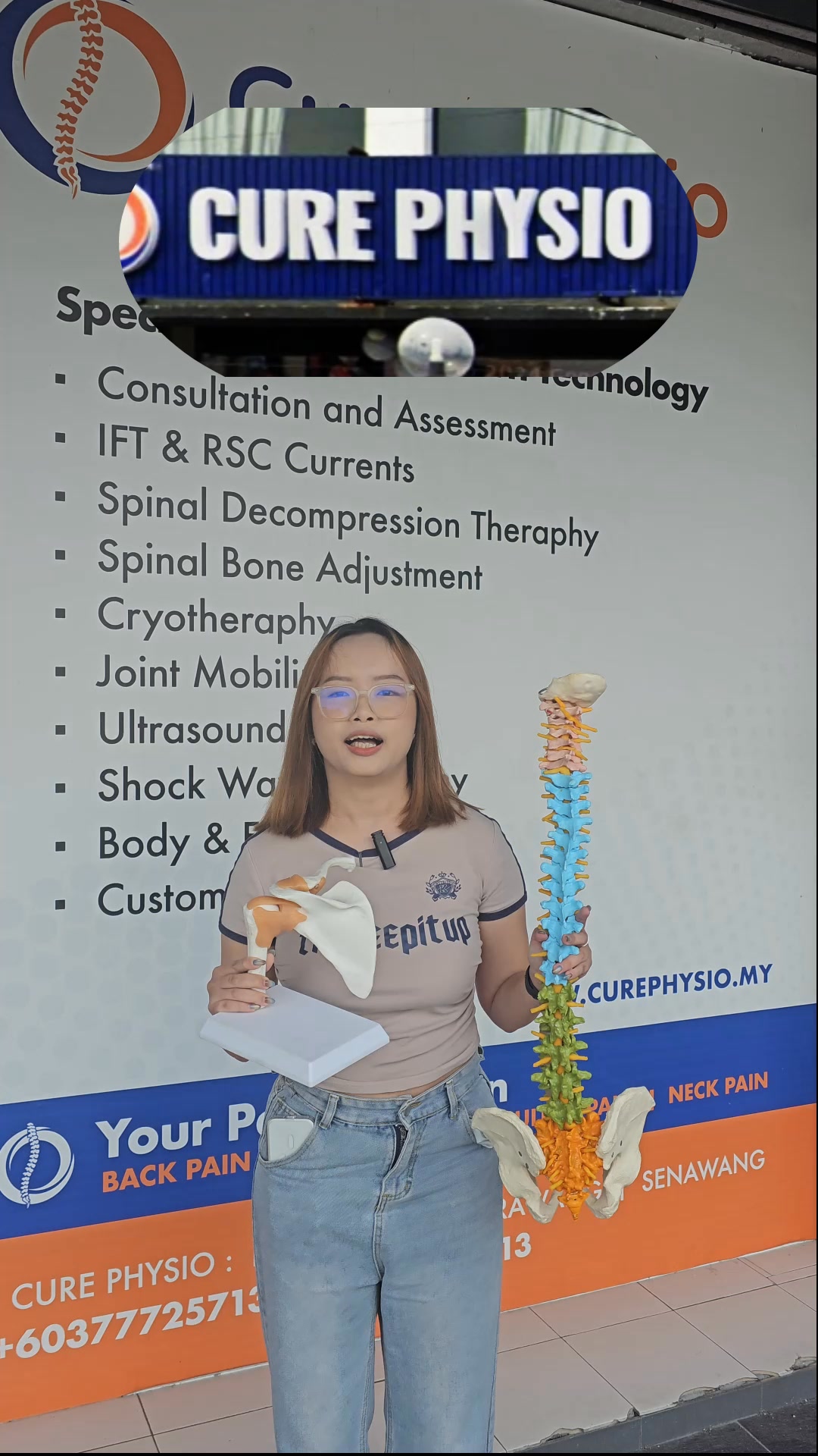Cure Physio Petaling Jaya,Senawang & Rawang Facebook ad: Rm 150 One Session Treatment Dont Miss It