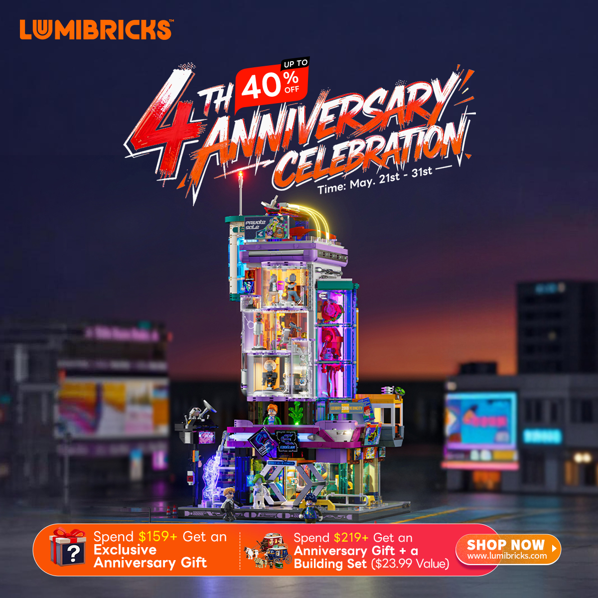 Lumibricks Facebook ad