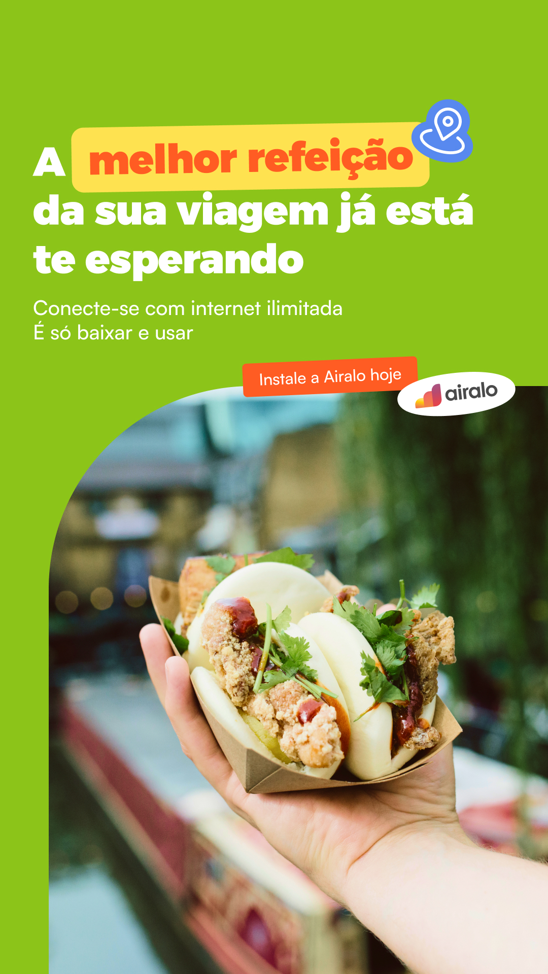 Airalo Global eSIM Store Facebook ad