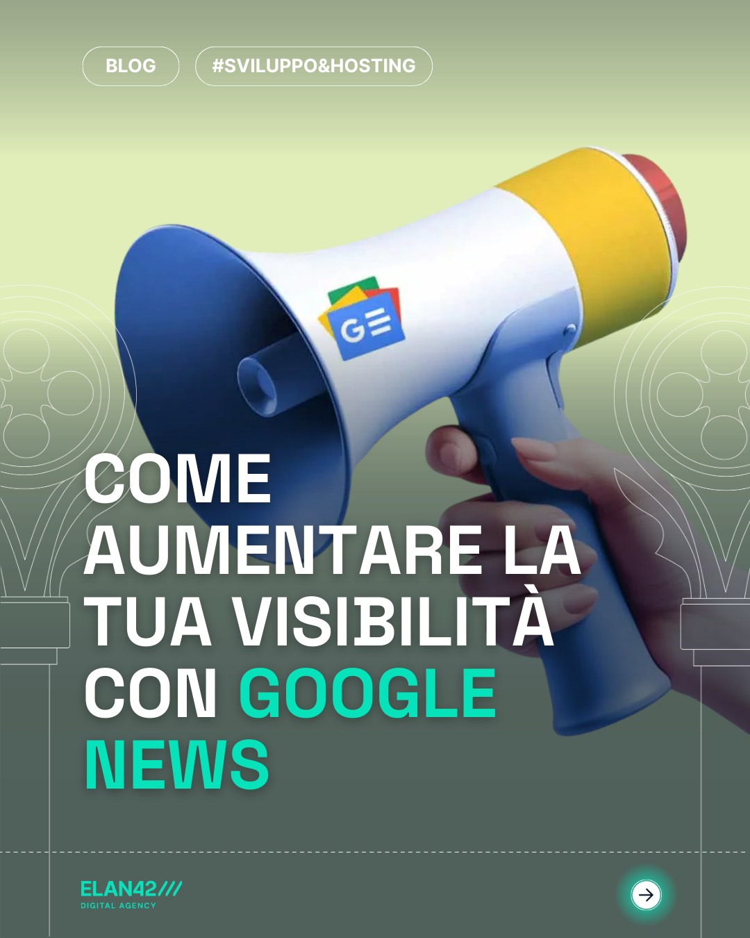 ELAN42 / digital agency Facebook ad: 𝗦𝗰𝗿𝗶𝘃𝗲𝗿𝗲 𝗰𝗼𝗻𝘁𝗲𝗻𝘂𝘁𝗶 𝗲̀ 𝘀𝗼𝗹𝗼 𝗺𝗲𝘁𝗮̀…