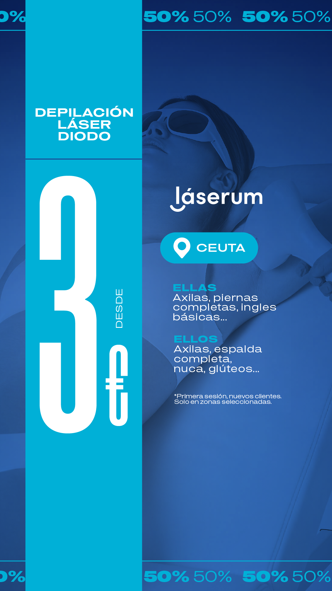 Láserum Facebook ad