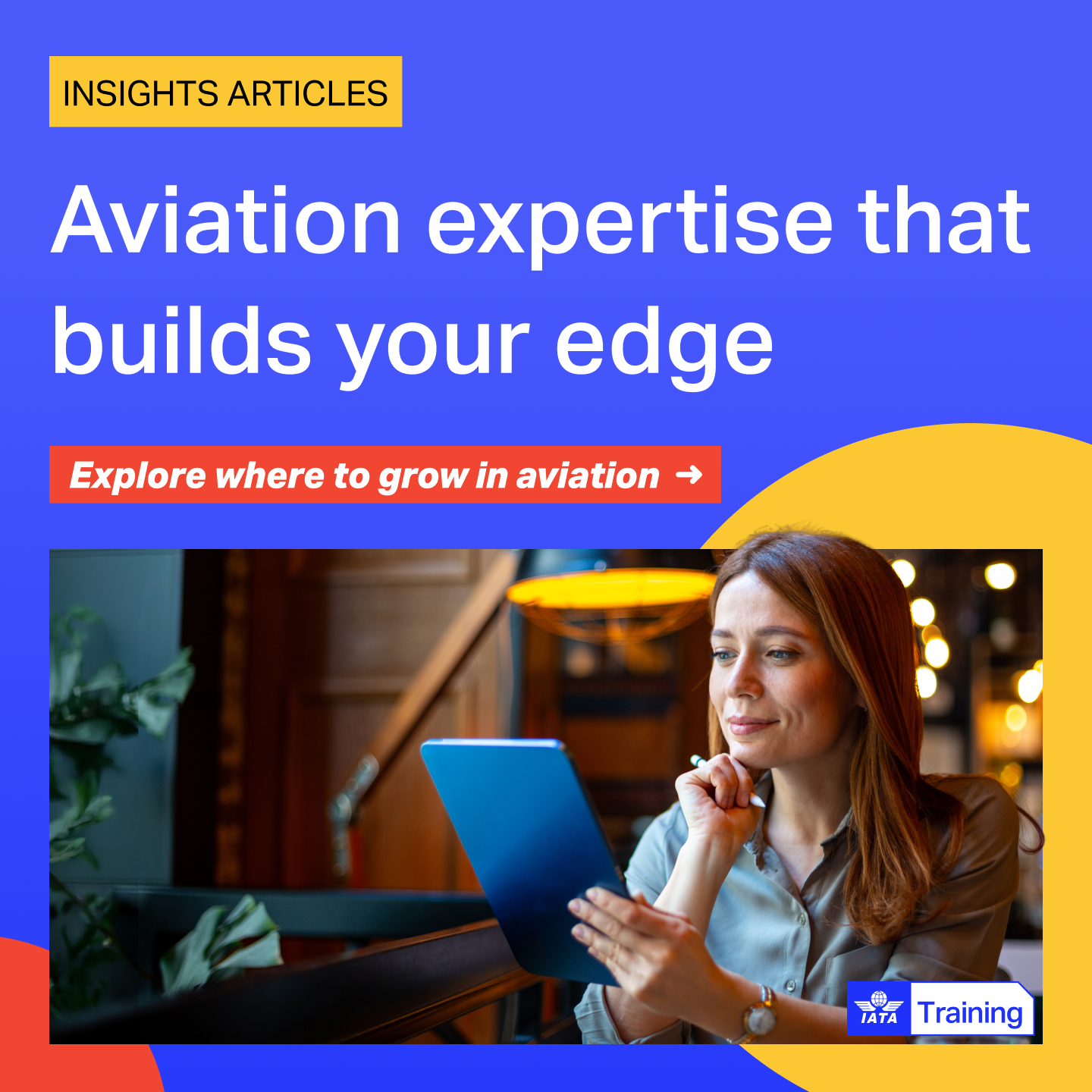 IATA Training Facebook ad
