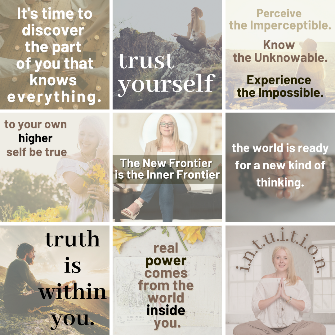 IntuitionLab Facebook ad: The Inner Path Letters A free Intuition email series