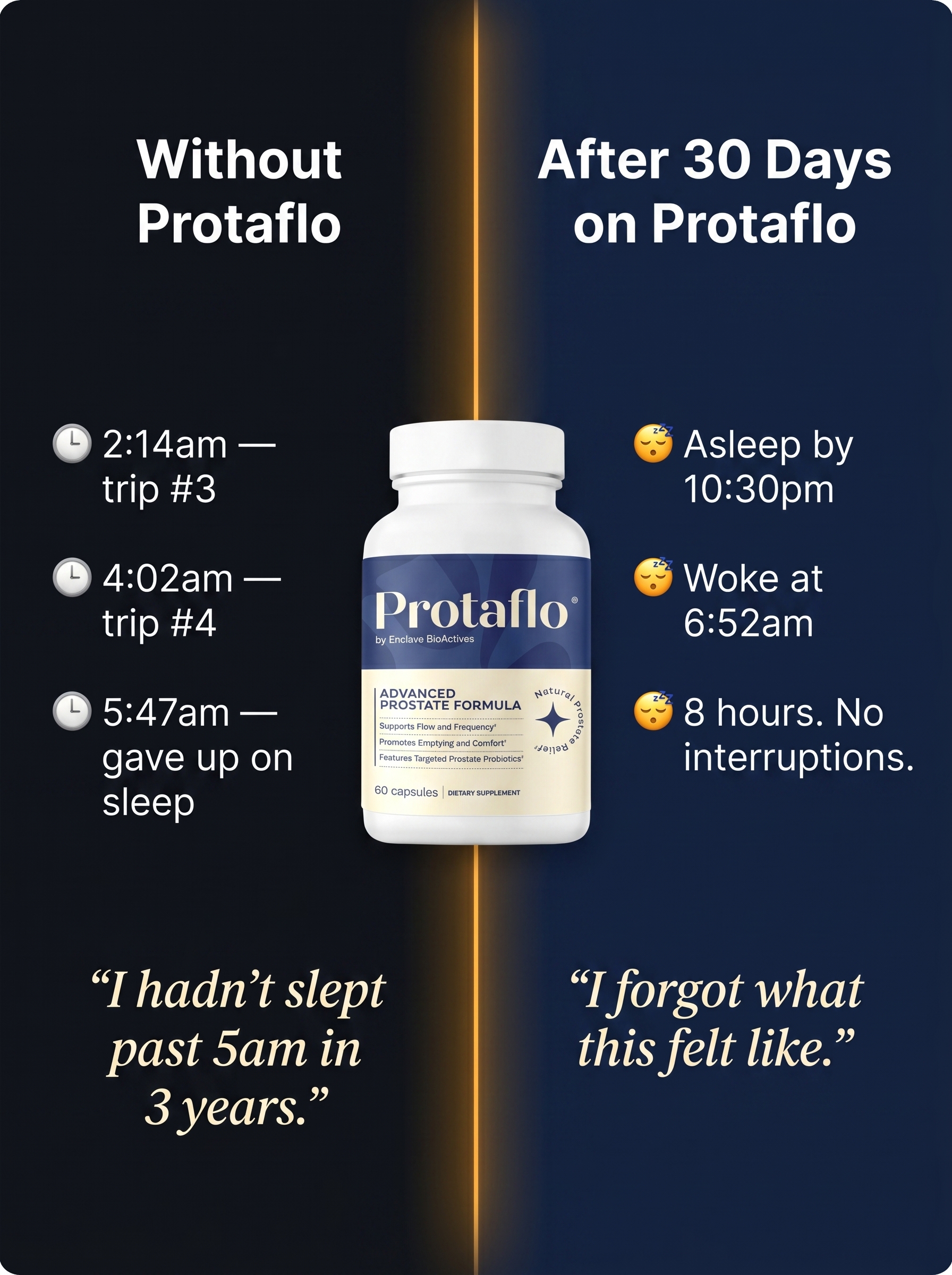Protaflo Facebook ad
