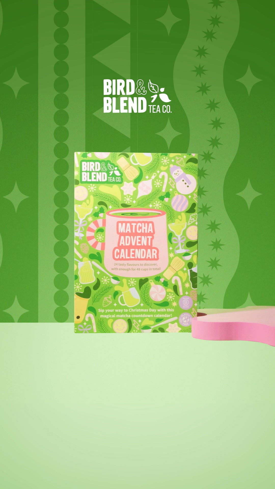 Bird & Blend Tea Co. Facebook ad: Matcha Advent Calendar