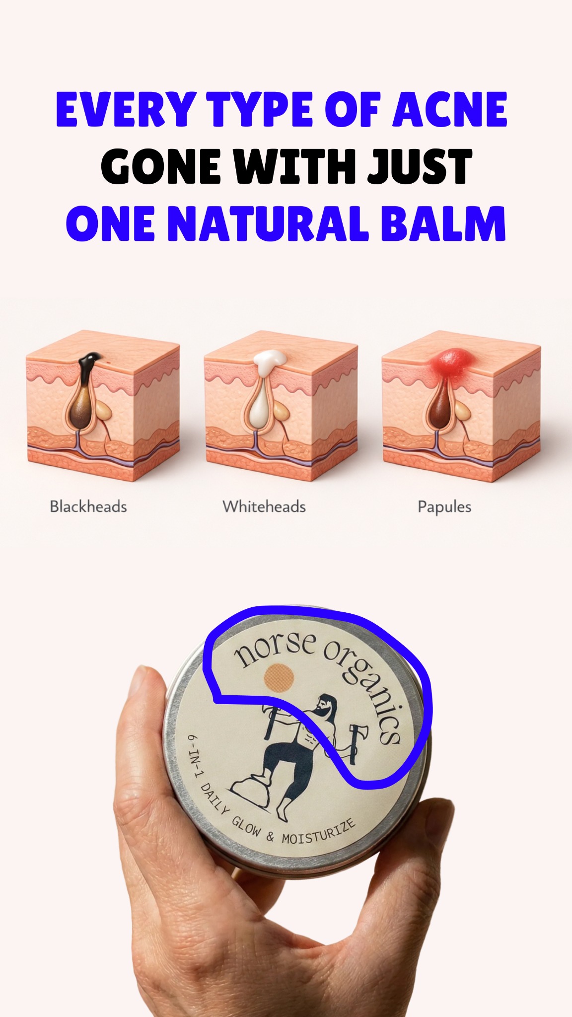 Norse Organics Facebook ad