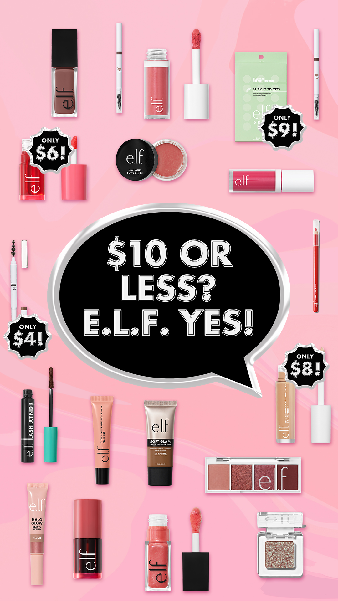 e.l.f. Cosmetics Facebook ad