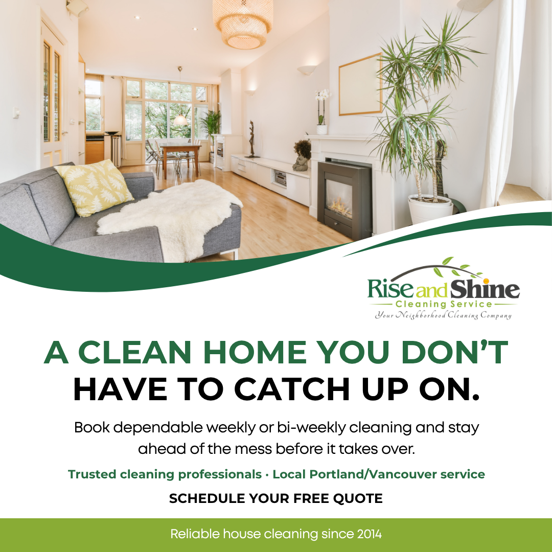 Rise and Shine Cleaning Service Facebook ad
