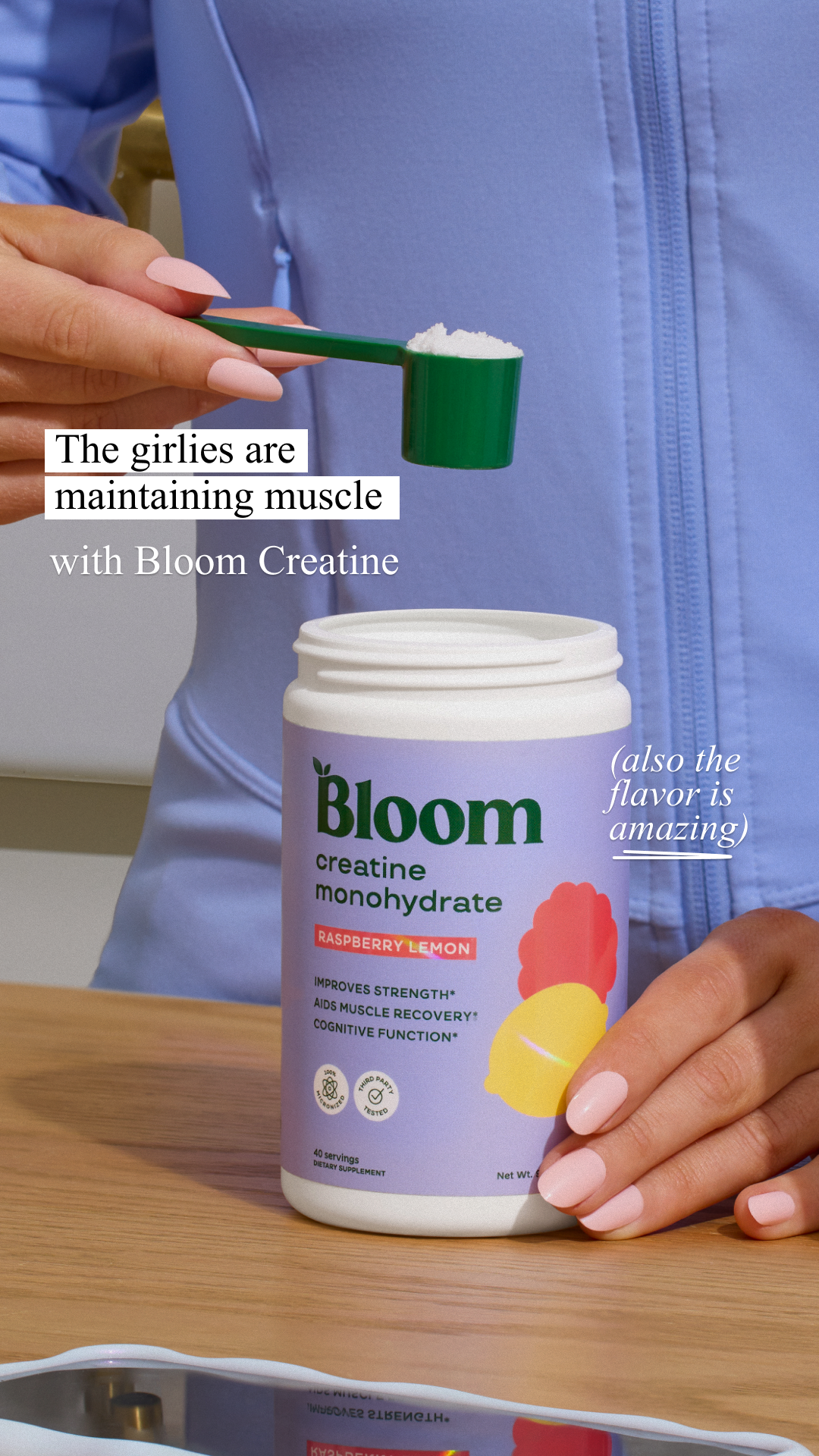 Bloom Nutrition Facebook ad
