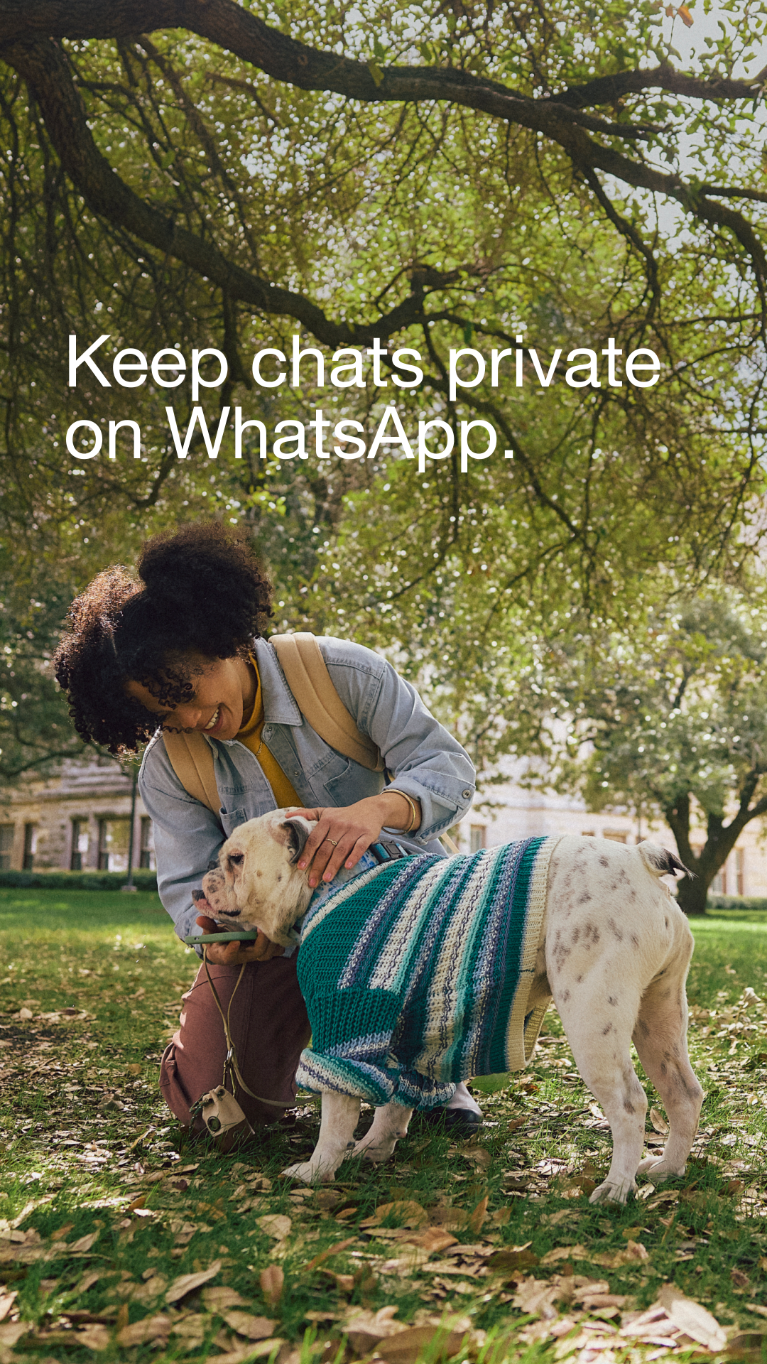 WhatsApp Facebook ad
