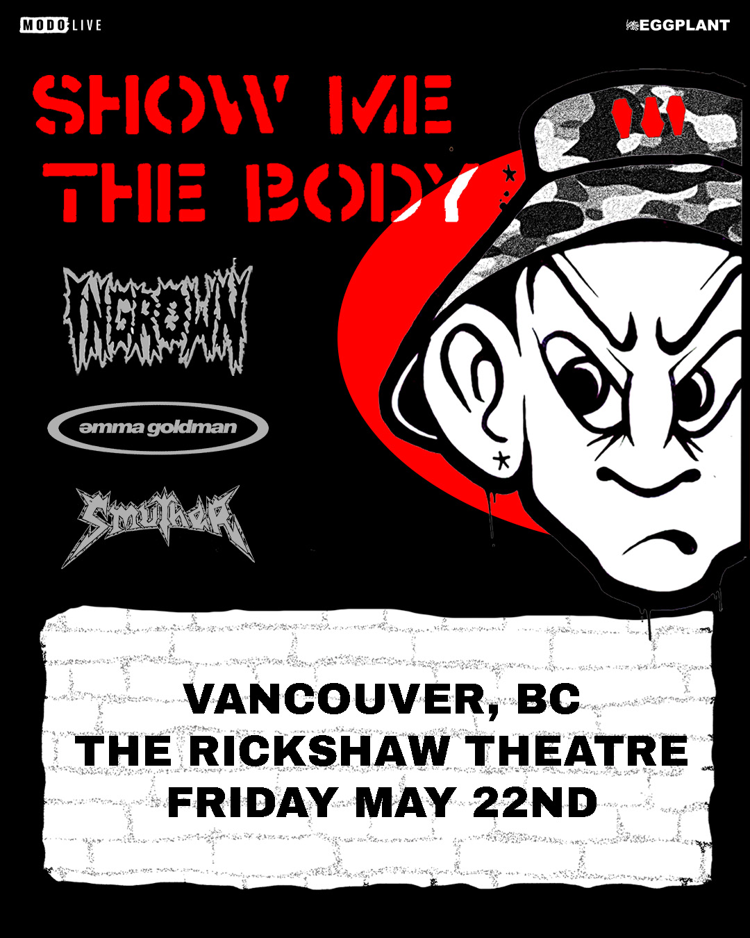 Show Me The Body Facebook ad from May 12, 2026