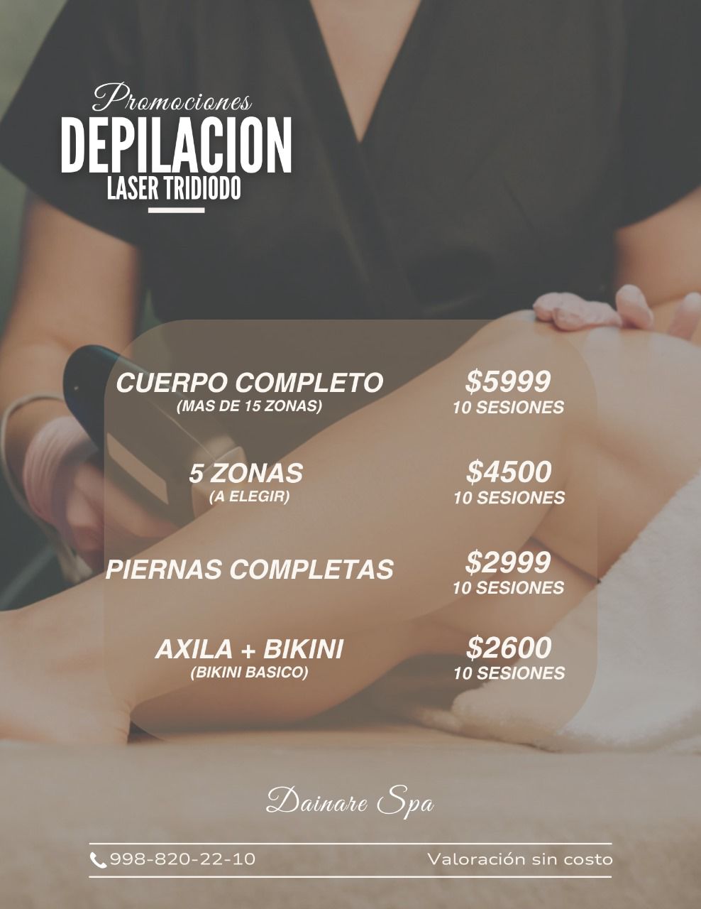 Dainare Spa Facebook ad