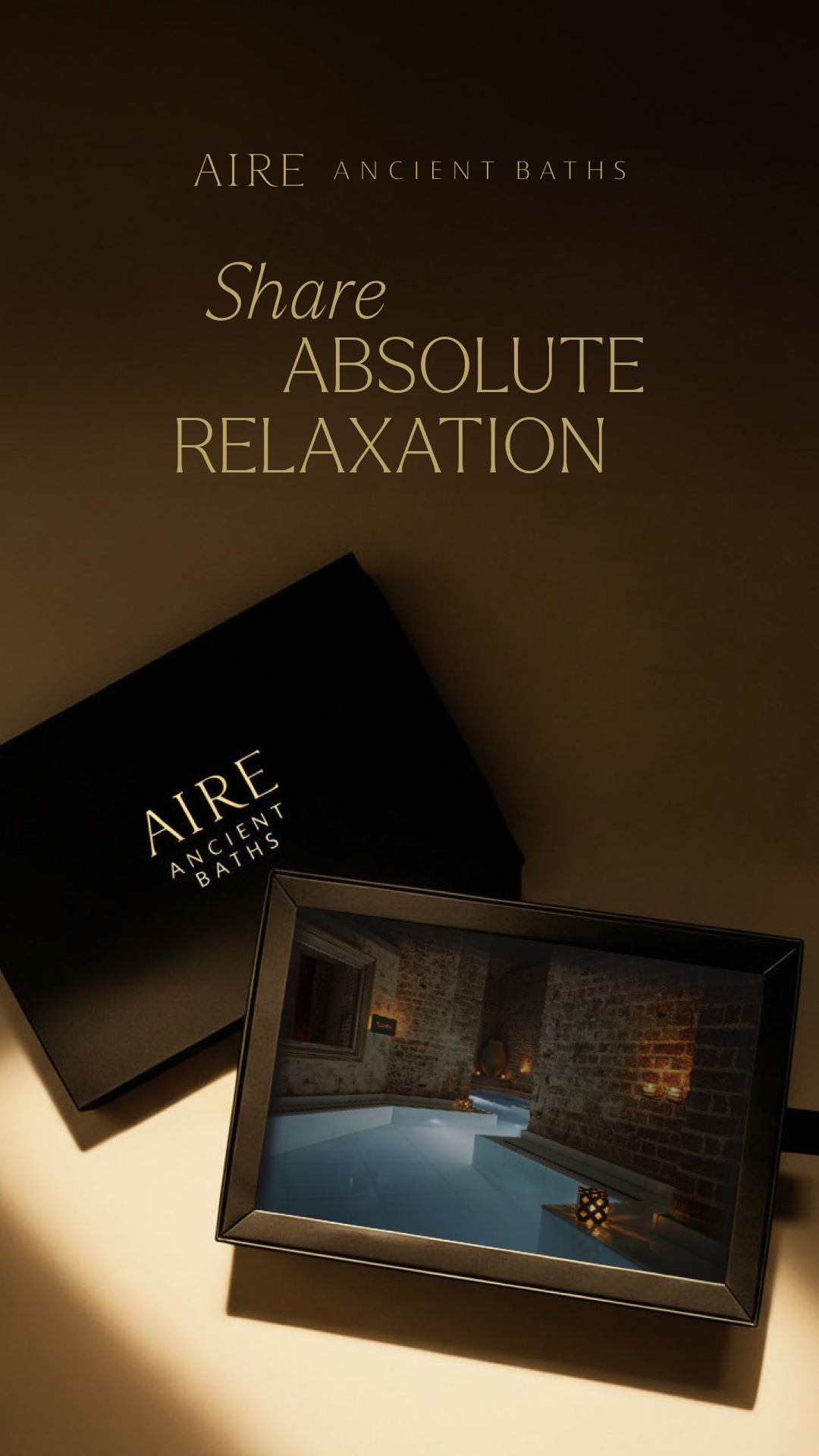 AIRE Ancient Baths London Facebook ad from May 14, 2026